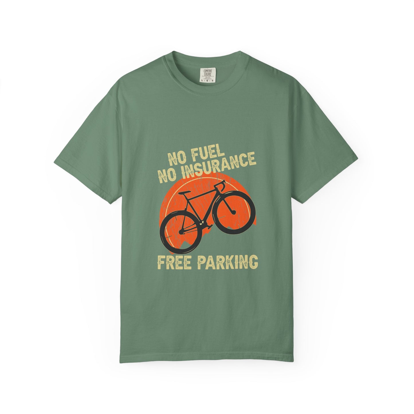 Bike Lover's Tee - Unisex Garment-Dyed T-shirt, Cycling Gift, Eco-Friendly Apparel, Casual Wear, Summer Fashion, Bike Enthusiast