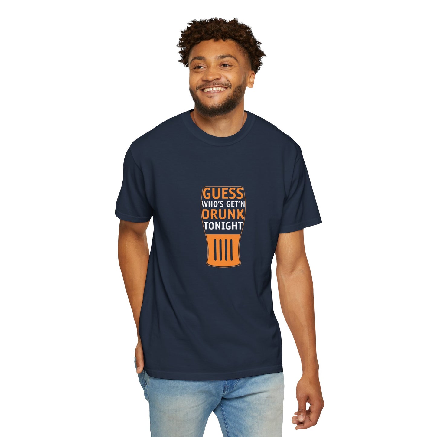 Guess Who’s Get’n Drunk Tonight – Funny Beer Lover T-Shirt for Party Animals & Bar Crawlers