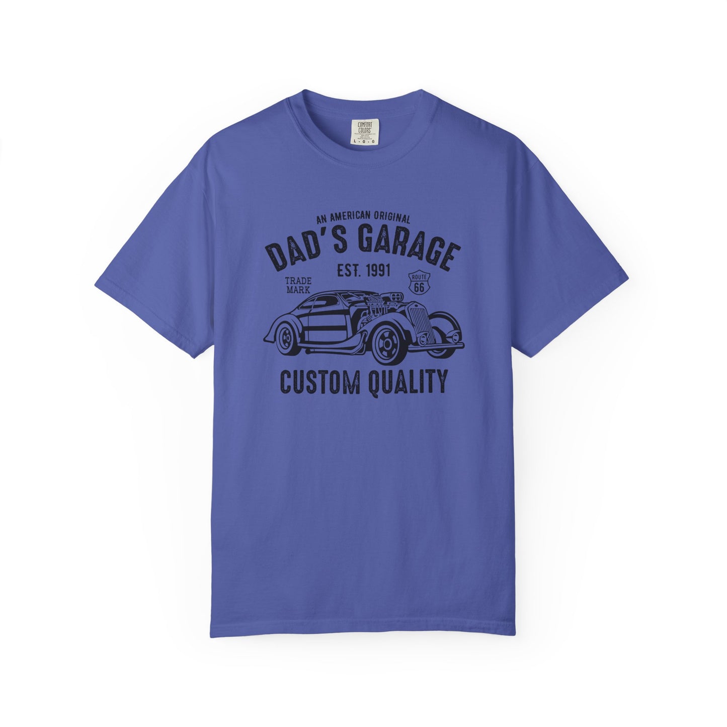 Vintage Dad's Garage T-Shirt, Gift for Car Enthusiasts, Father's Day Tee, Unisex Graphic Tee, Custom Quality Shirt, Casual Wear