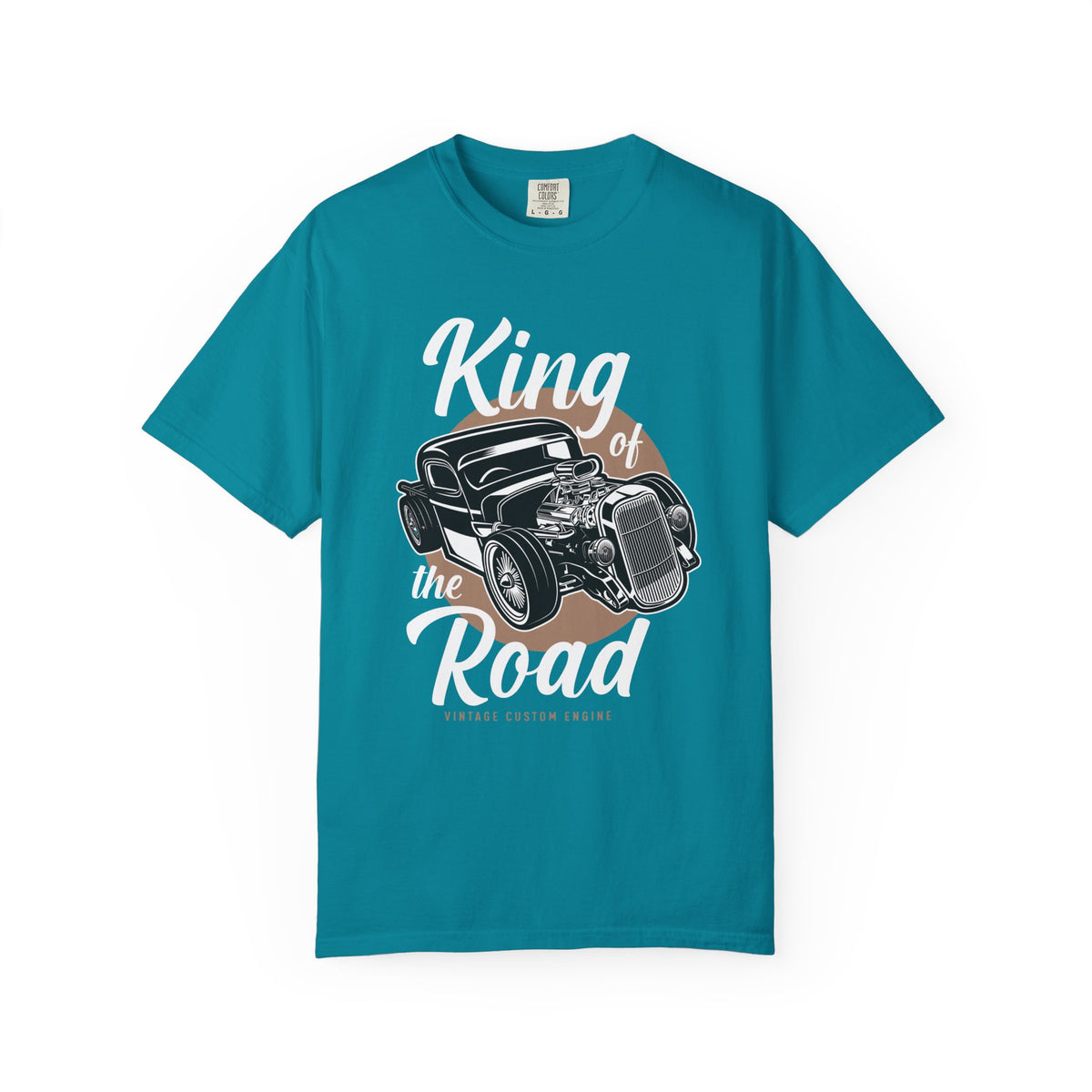 Vintage Car Graphic T-Shirt, King of the Road Tee, Unisex Shirt, Perfect for Car Lovers, Gift for Him, Automotive Apparel, Retro Style Tee