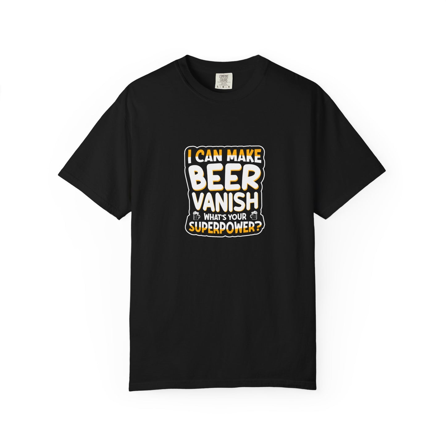 Beer Vanish Superpower T-Shirt – Funny Drinking Tee