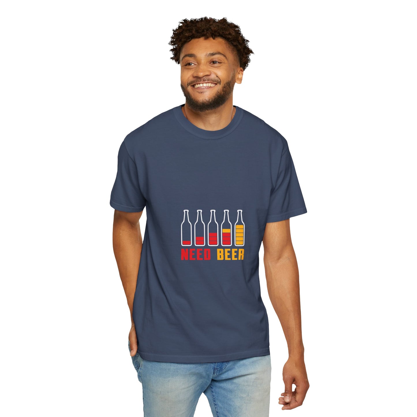 Low Battery Beer T-Shirt – Need Beer Now!