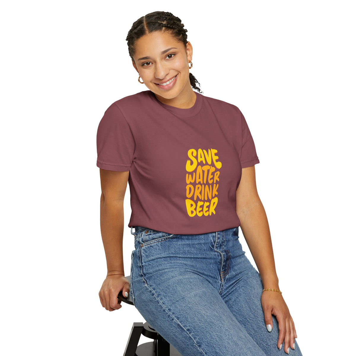 Save Water Drink Beer T-Shirt – Funny Summer Statement