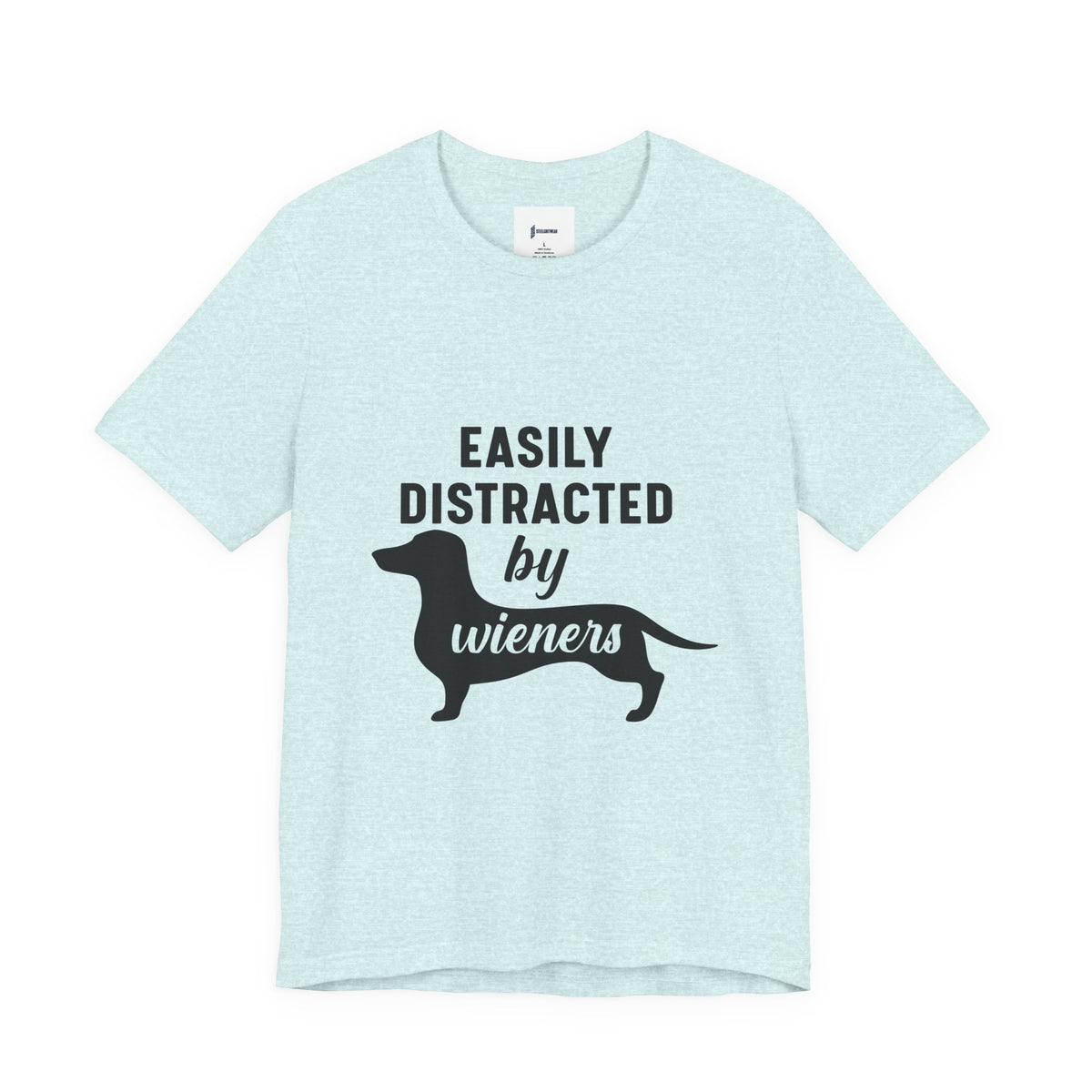 Easily Distracted by Wieners Shirt – Funny Dachshund Tee