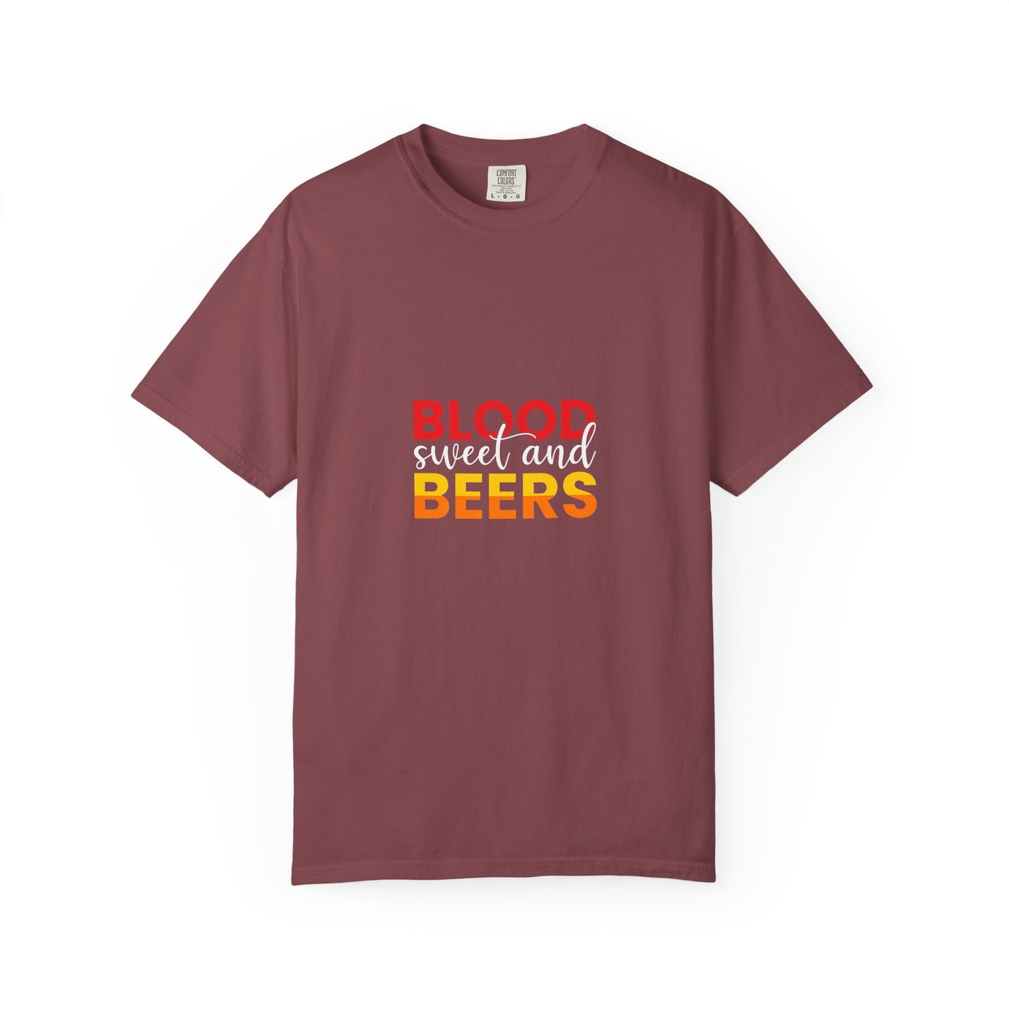 Blood Sweat and Beers T-Shirt – Work Hard, Chill Harder