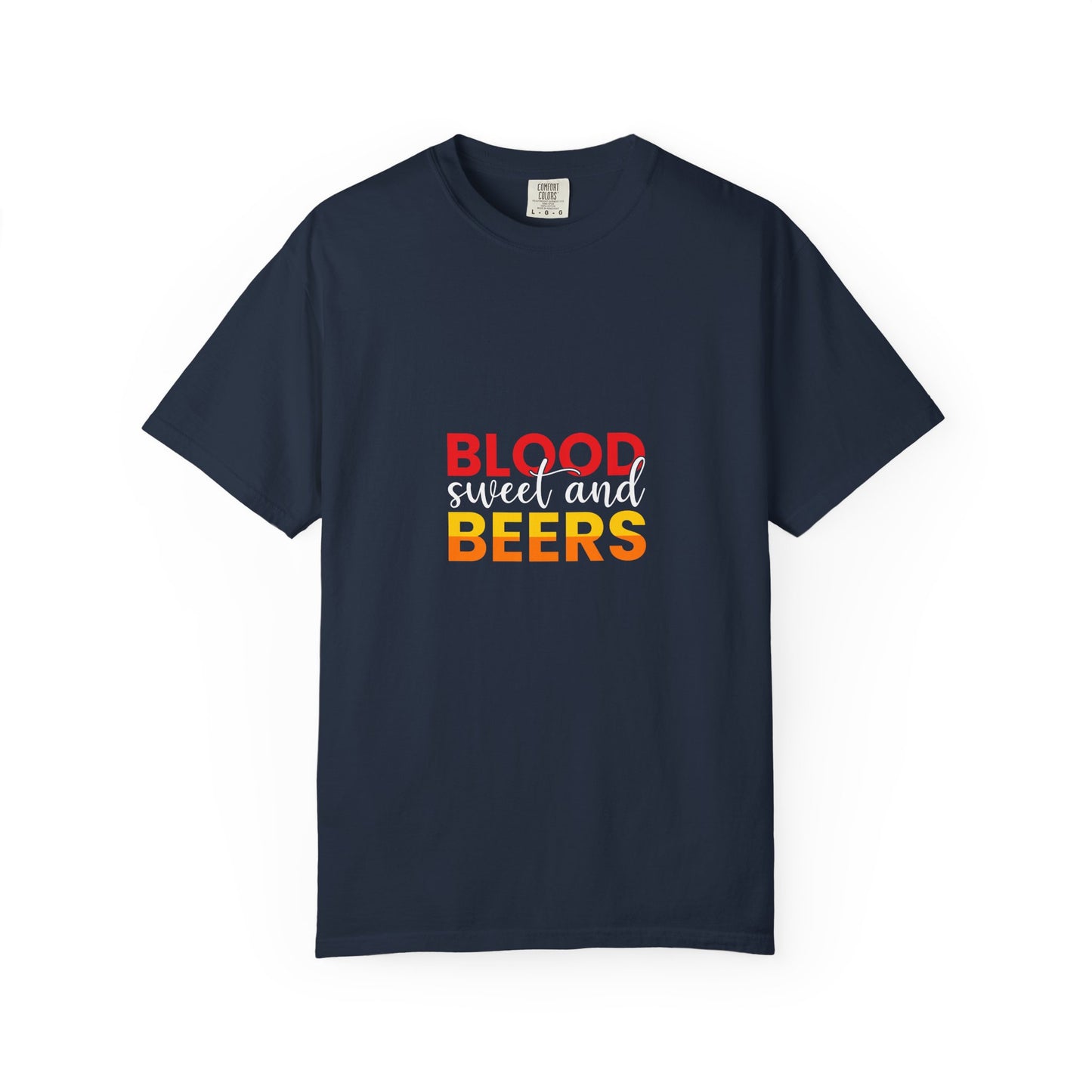 Blood Sweat and Beers T-Shirt – Work Hard, Chill Harder
