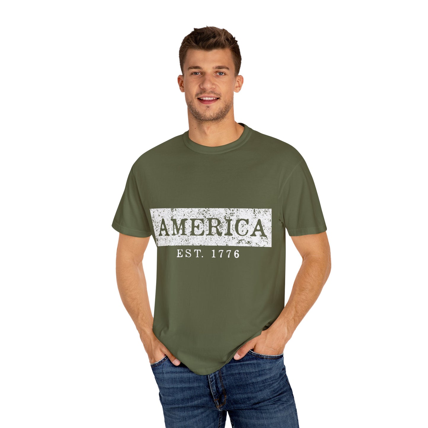 Vintage America T-Shirt - Unisex Comfort Tee, Independence Day Apparel, 4th of July Gift, Casual Wear, American Pride