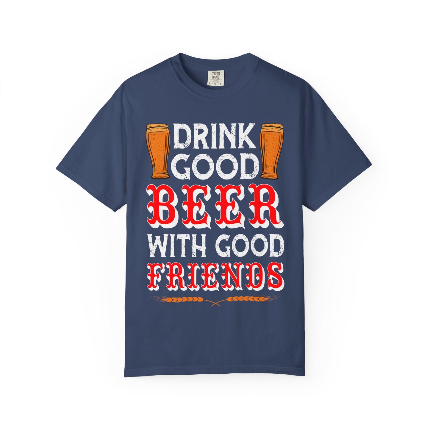 "Don’t Listen to Me or You’ll End Up Drunk" Funny Beer T-Shirt 🍻😂