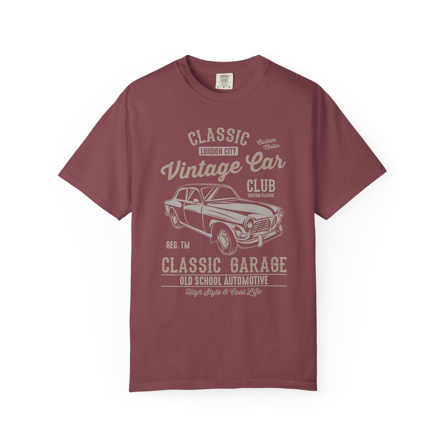 Classic Vintage Car Club T-shirt, Unisex Retro Car Tee, Automotive Gift, Car Lover Apparel, Unique Garage Shirt