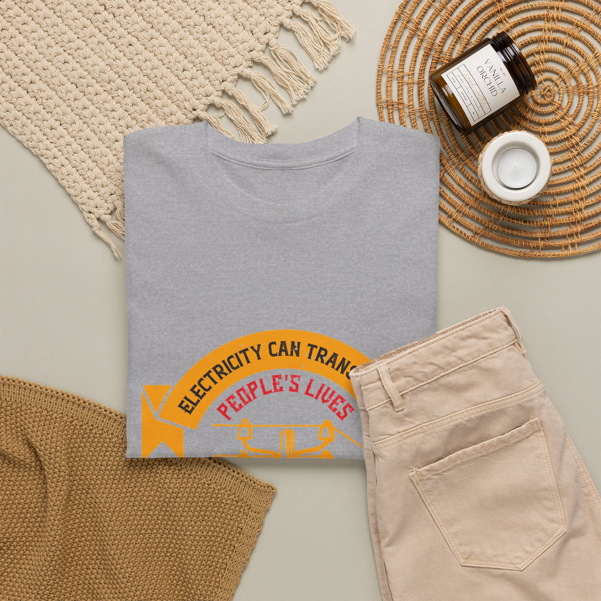 Electricity Can Transform Lives T-Shirt – Electrician History Tee