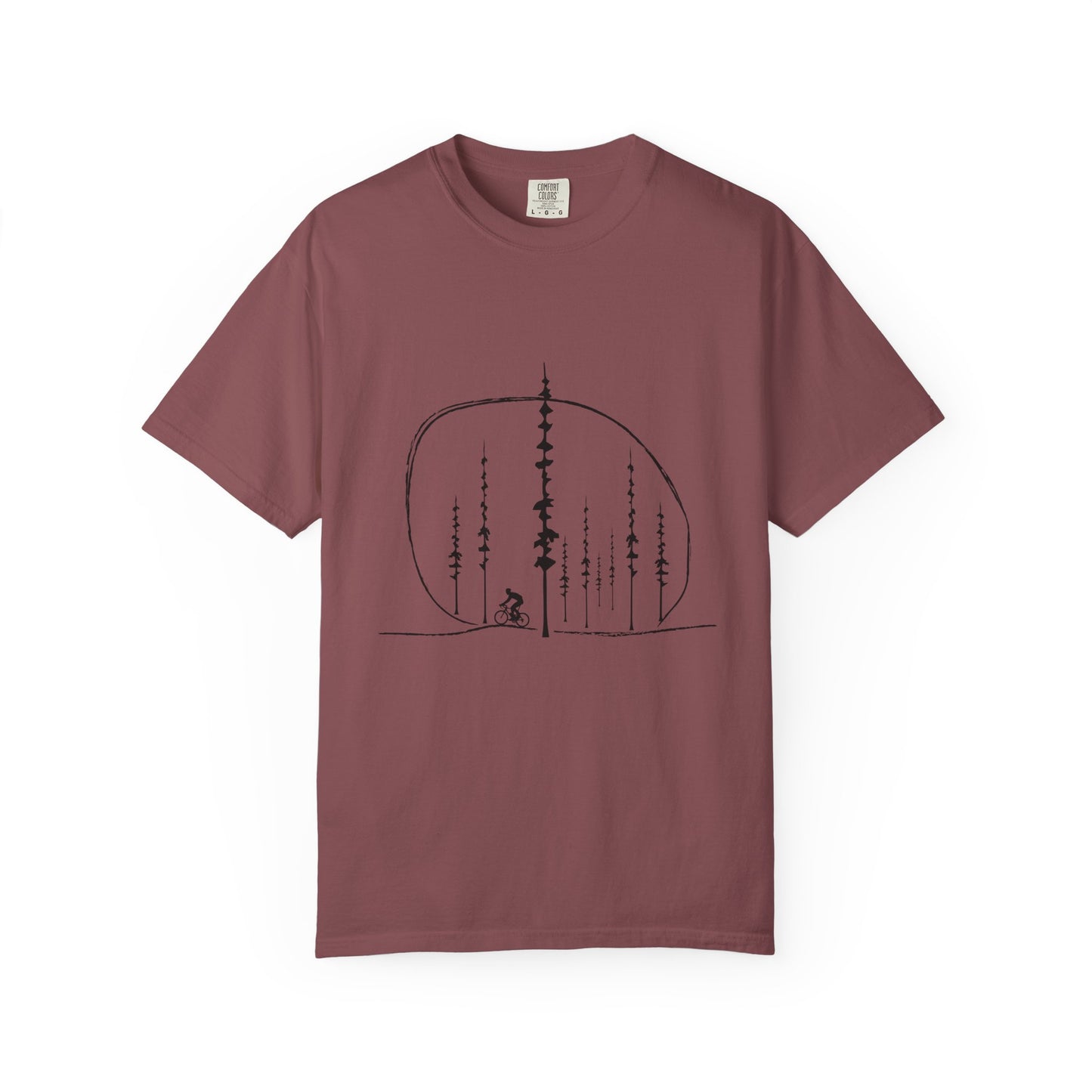 Nature-Inspired Unisex T-Shirt, Relaxed Fit Cotton Tee for Eco Lovers, Perfect for Casual Outings, Gift for Nature Lovers, Artistic Design