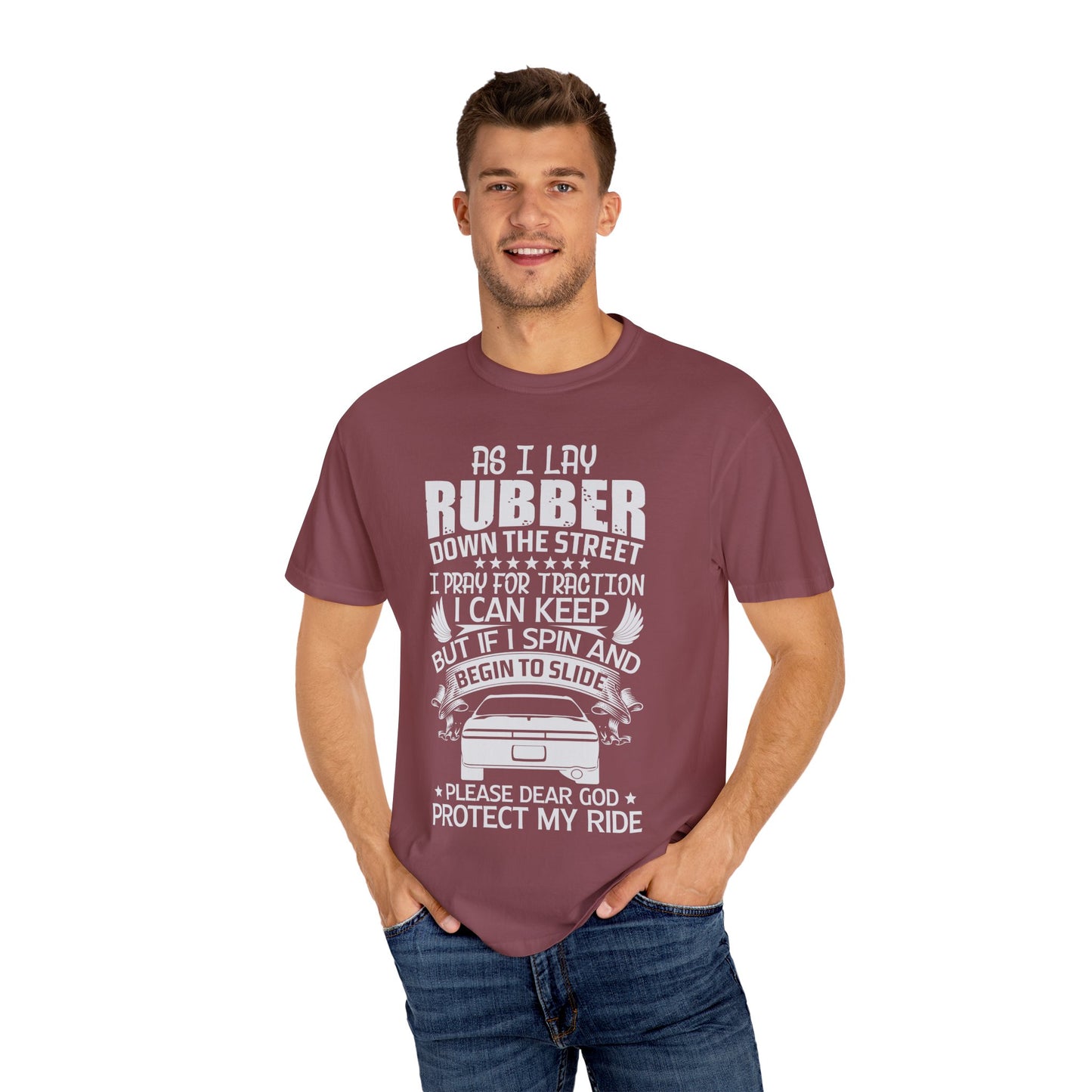 Garment-Dyed T-Shirt, Funny Car Lover Tee, Automotive Humor Shirt, Gifts for Him, Unique Driver Gift, Father's Day Present