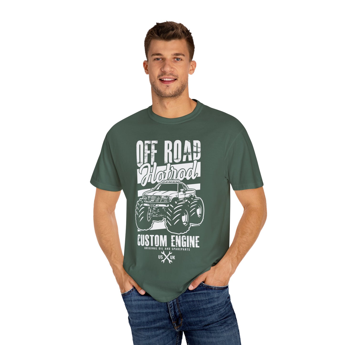 Off Road Hatrod T-Shirt, Custom Engine Tee, Gift for Car Lovers, Outdoor Adventure Shirt, Unisex T-Shirt for Enthusiasts