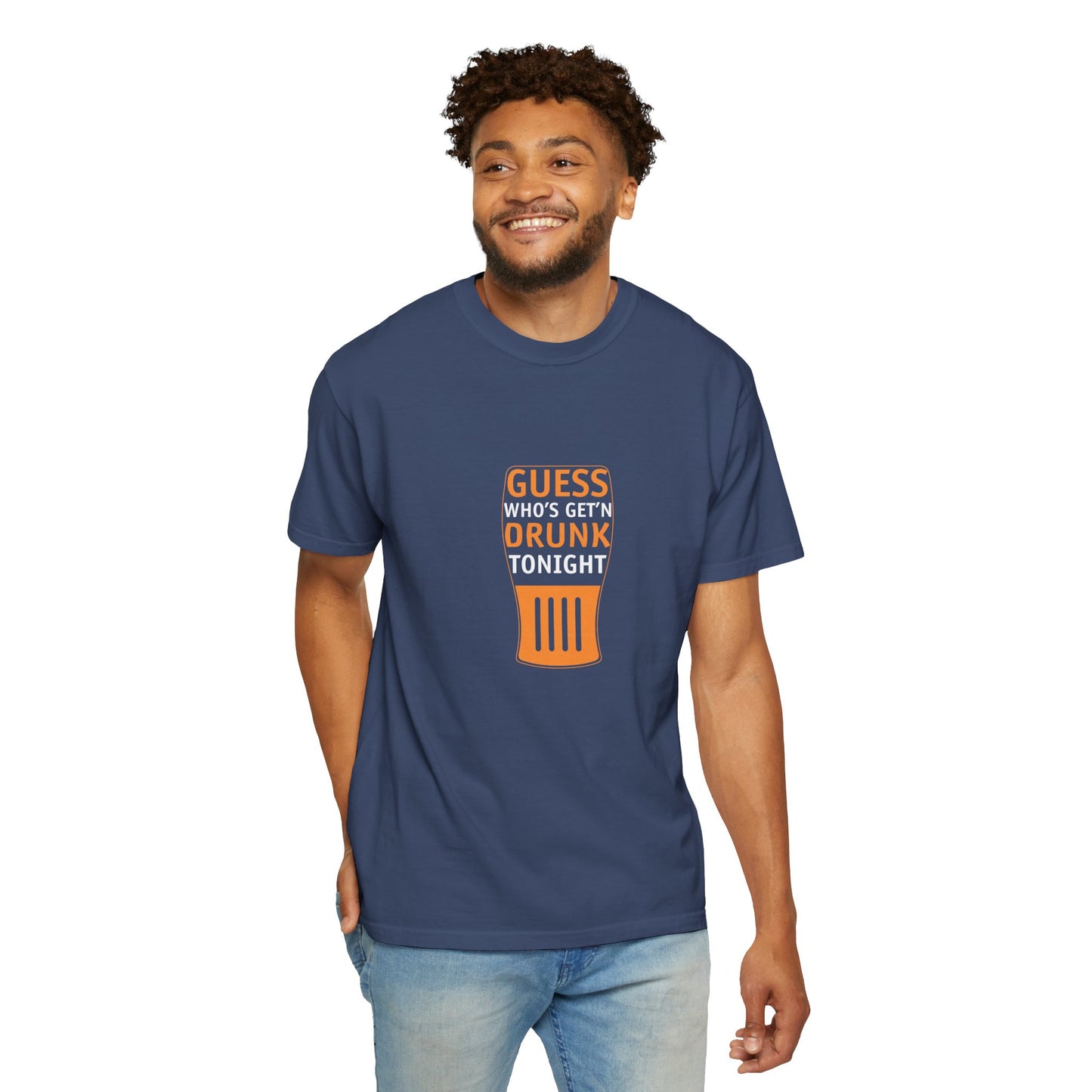 Guess Who’s Get’n Drunk Tonight – Funny Beer Lover T-Shirt for Party Animals & Bar Crawlers