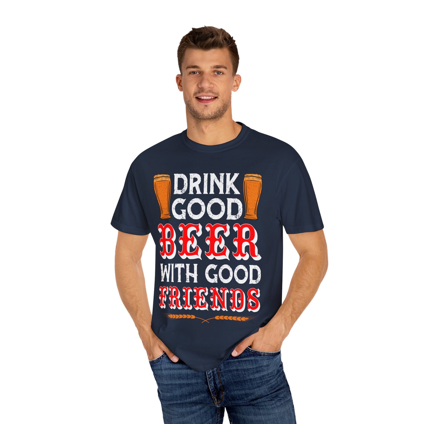 "Don’t Listen to Me or You’ll End Up Drunk" Funny Beer T-Shirt 🍻😂