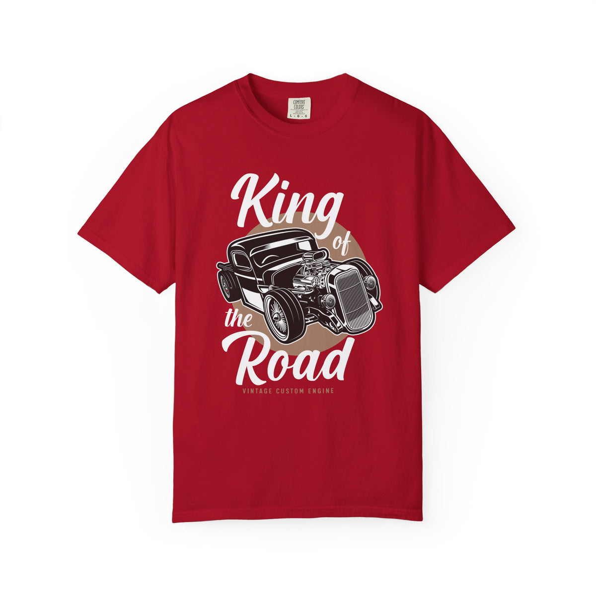 Vintage Car Graphic T-Shirt, King of the Road Tee, Unisex Shirt, Perfect for Car Lovers, Gift for Him, Automotive Apparel, Retro Style Tee