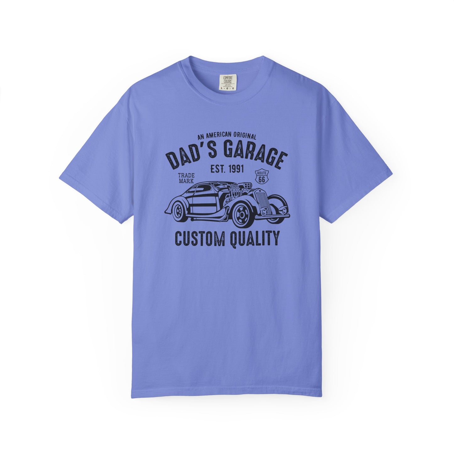 Vintage Dad's Garage T-Shirt, Gift for Car Enthusiasts, Father's Day Tee, Unisex Graphic Tee, Custom Quality Shirt, Casual Wear