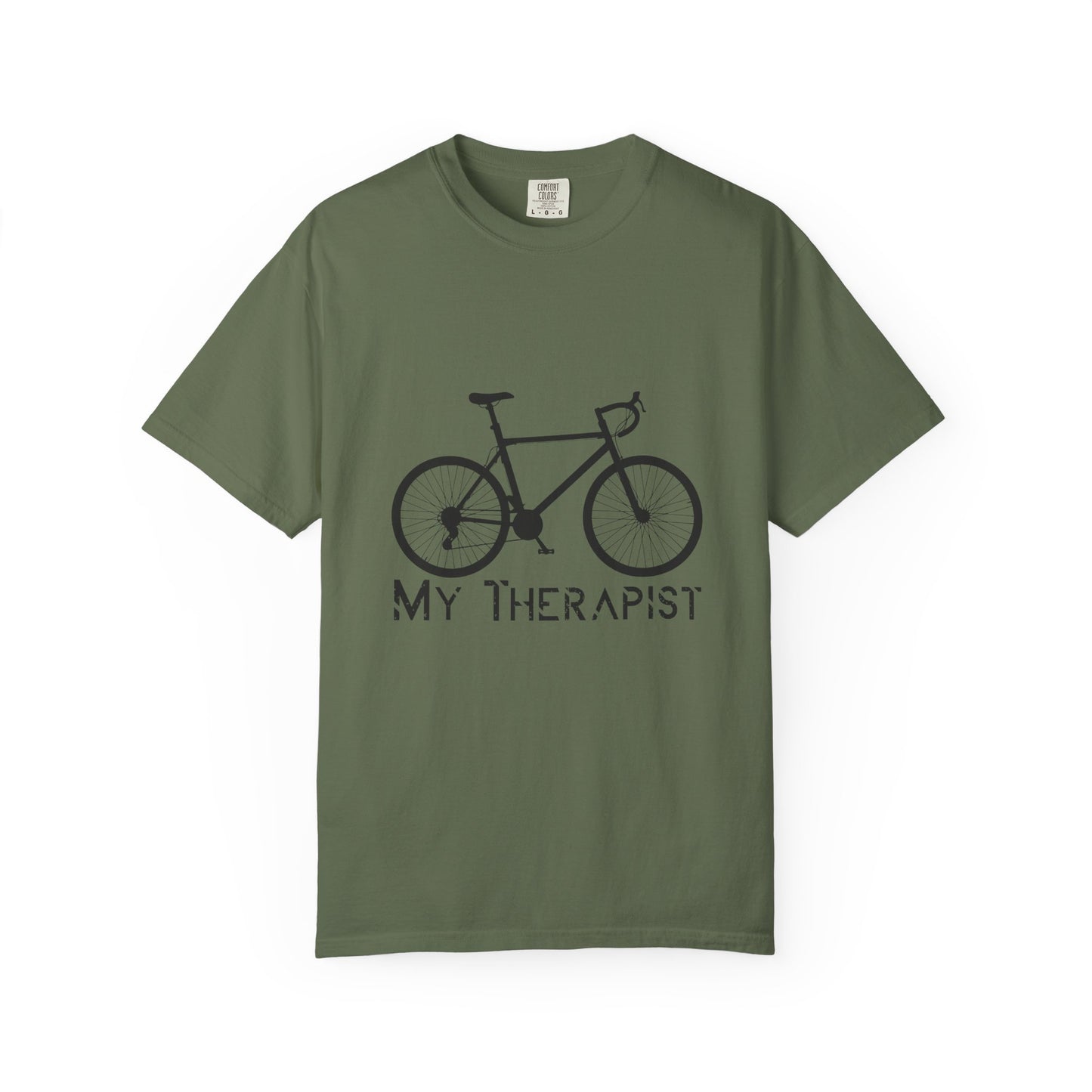 Therapist Bike T-Shirt, Unisex Vintage Tee, Cycling Gift, Humor Shirt, Gift for Bikes Lovers, Unique Fitness Apparel