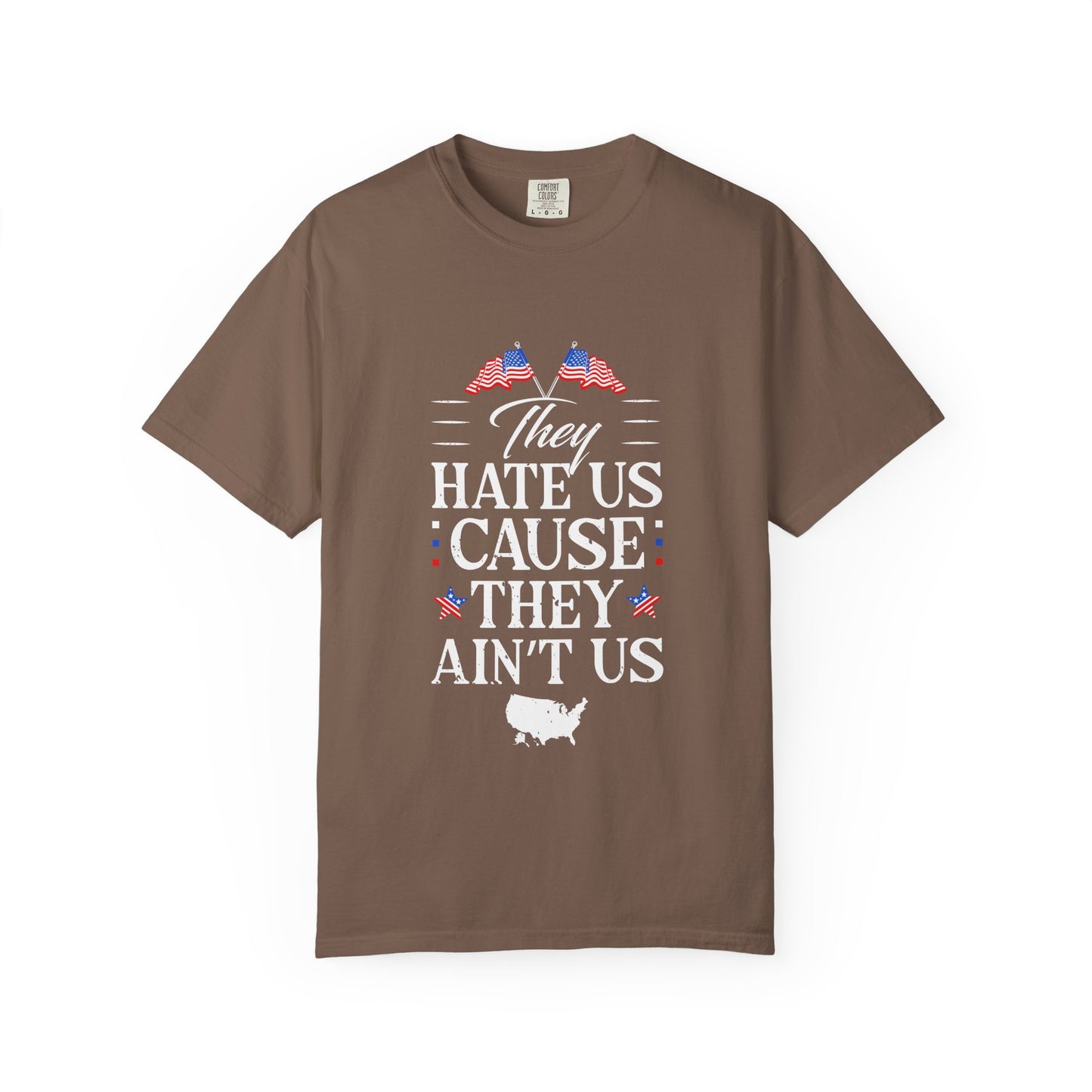 Patriotic Statement T-shirt, Casual Unisex Tee for Independence Day, Gift for Friends, Everyday Wear, Comfort and Style