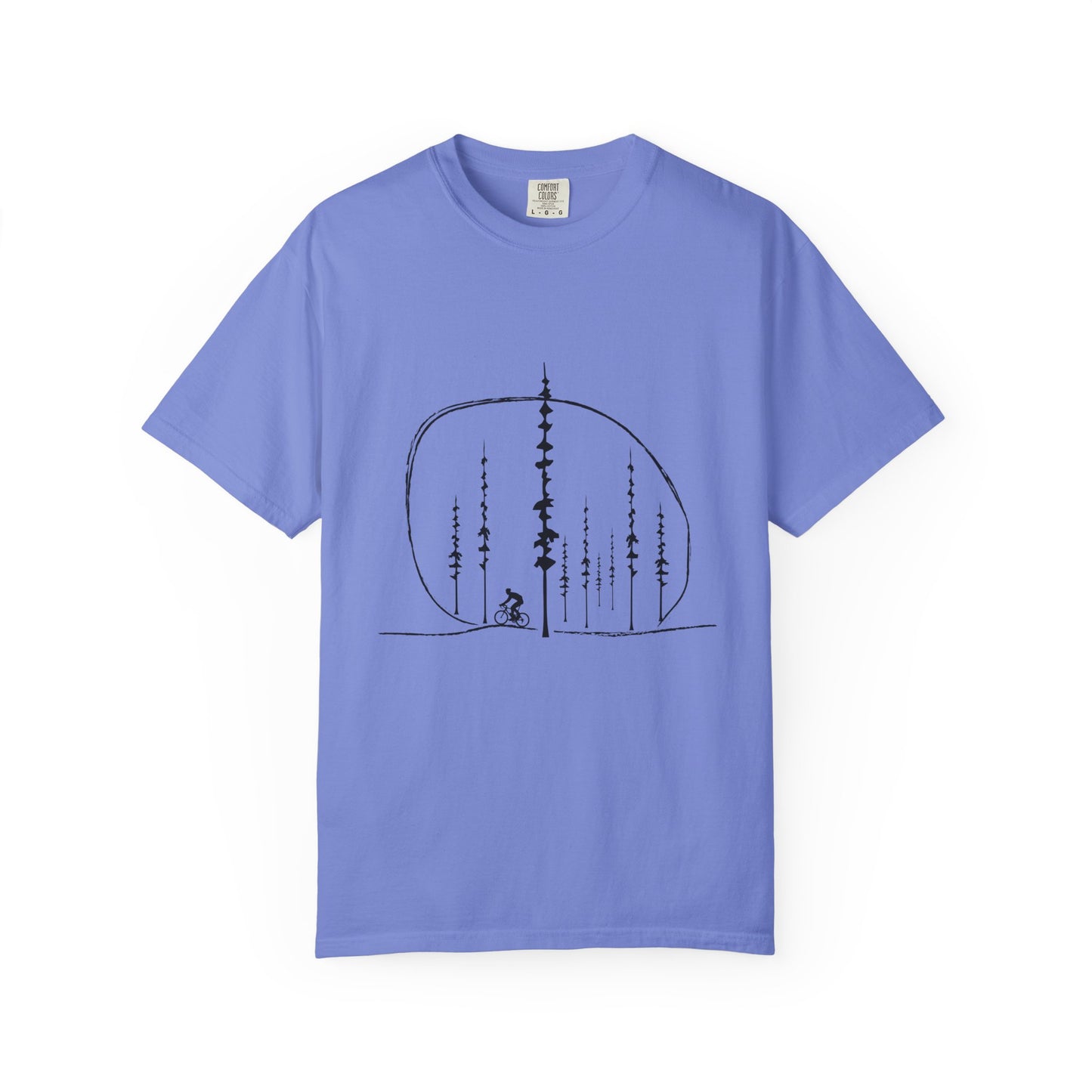Nature-Inspired Unisex T-Shirt, Relaxed Fit Cotton Tee for Eco Lovers, Perfect for Casual Outings, Gift for Nature Lovers, Artistic Design