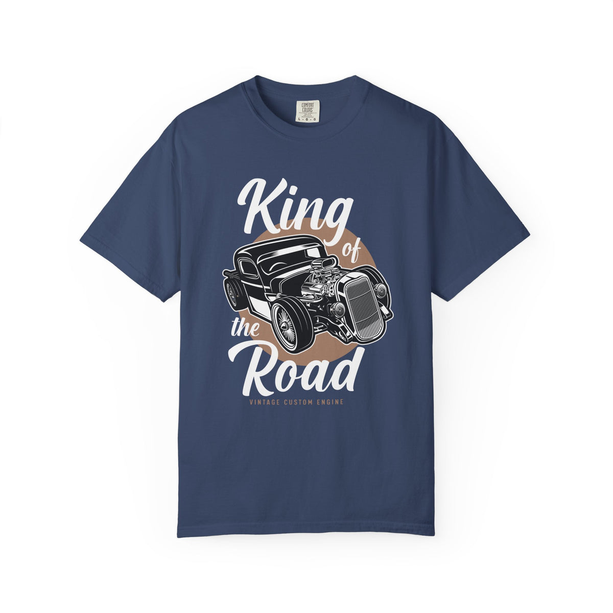 Vintage Car Graphic T-Shirt, King of the Road Tee, Unisex Shirt, Perfect for Car Lovers, Gift for Him, Automotive Apparel, Retro Style Tee