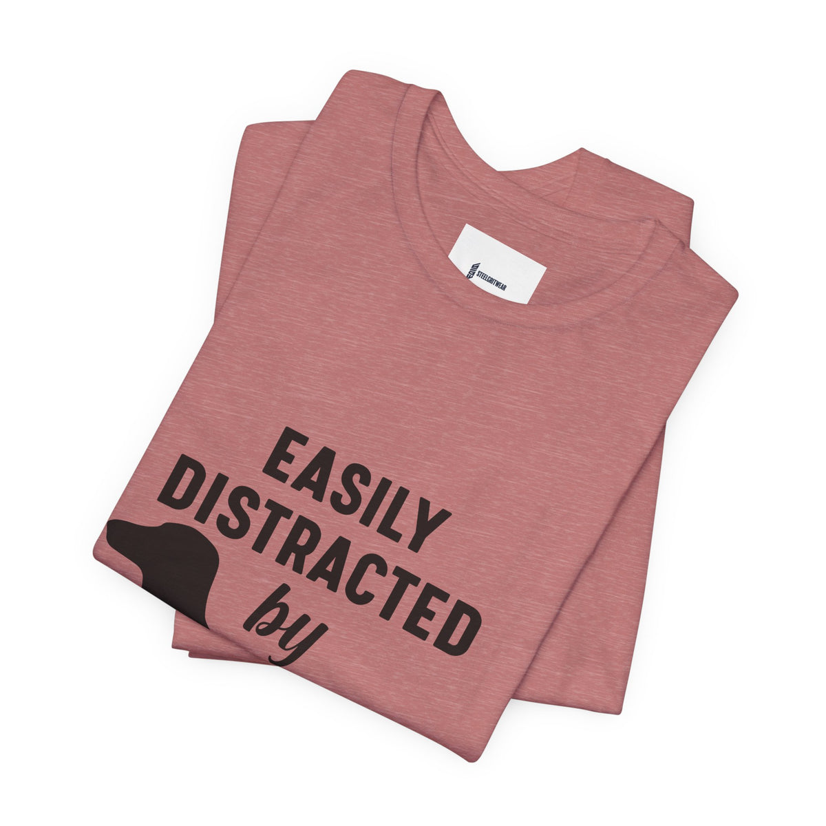 Easily Distracted by Wieners Shirt – Funny Dachshund Tee