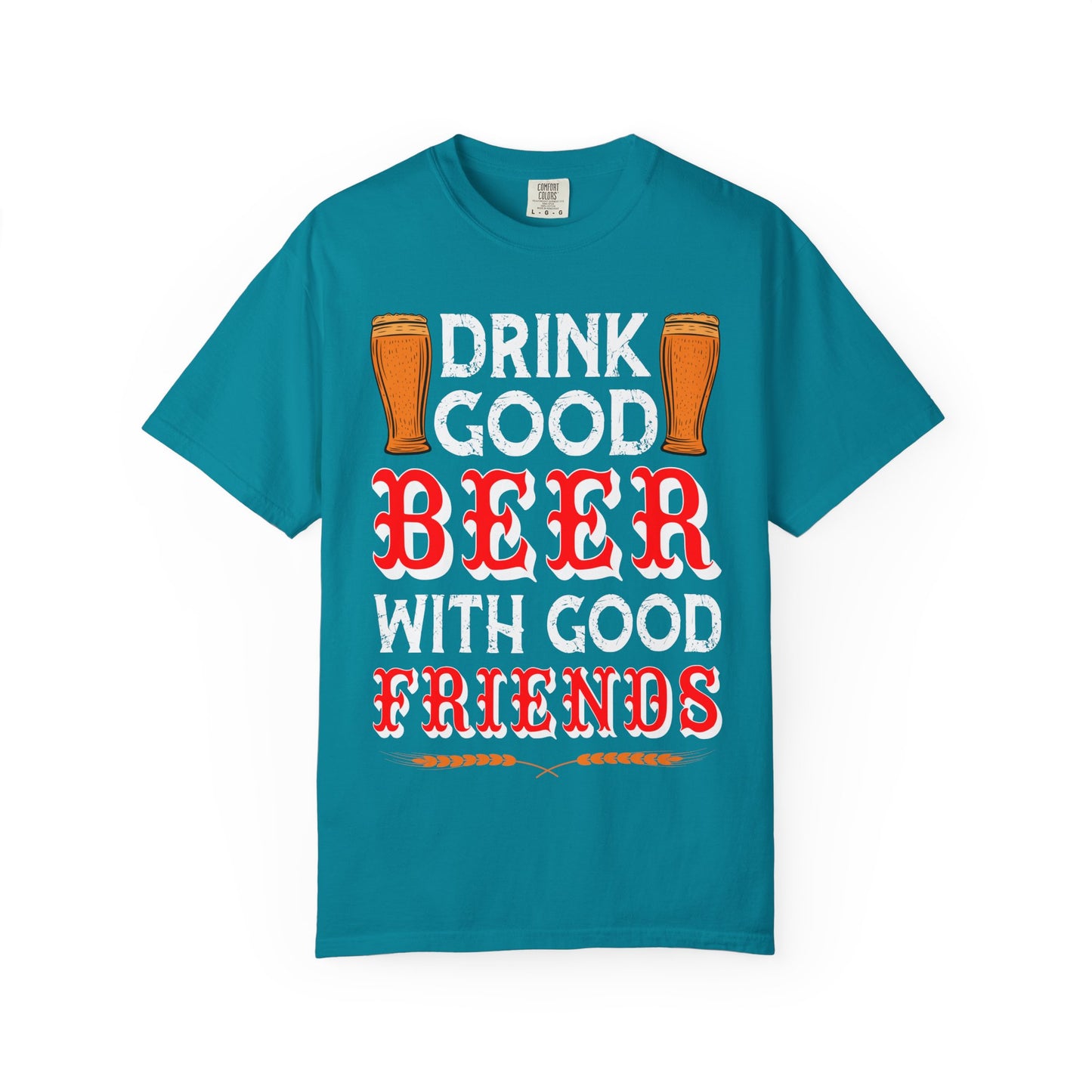 "Don’t Listen to Me or You’ll End Up Drunk" Funny Beer T-Shirt 🍻😂