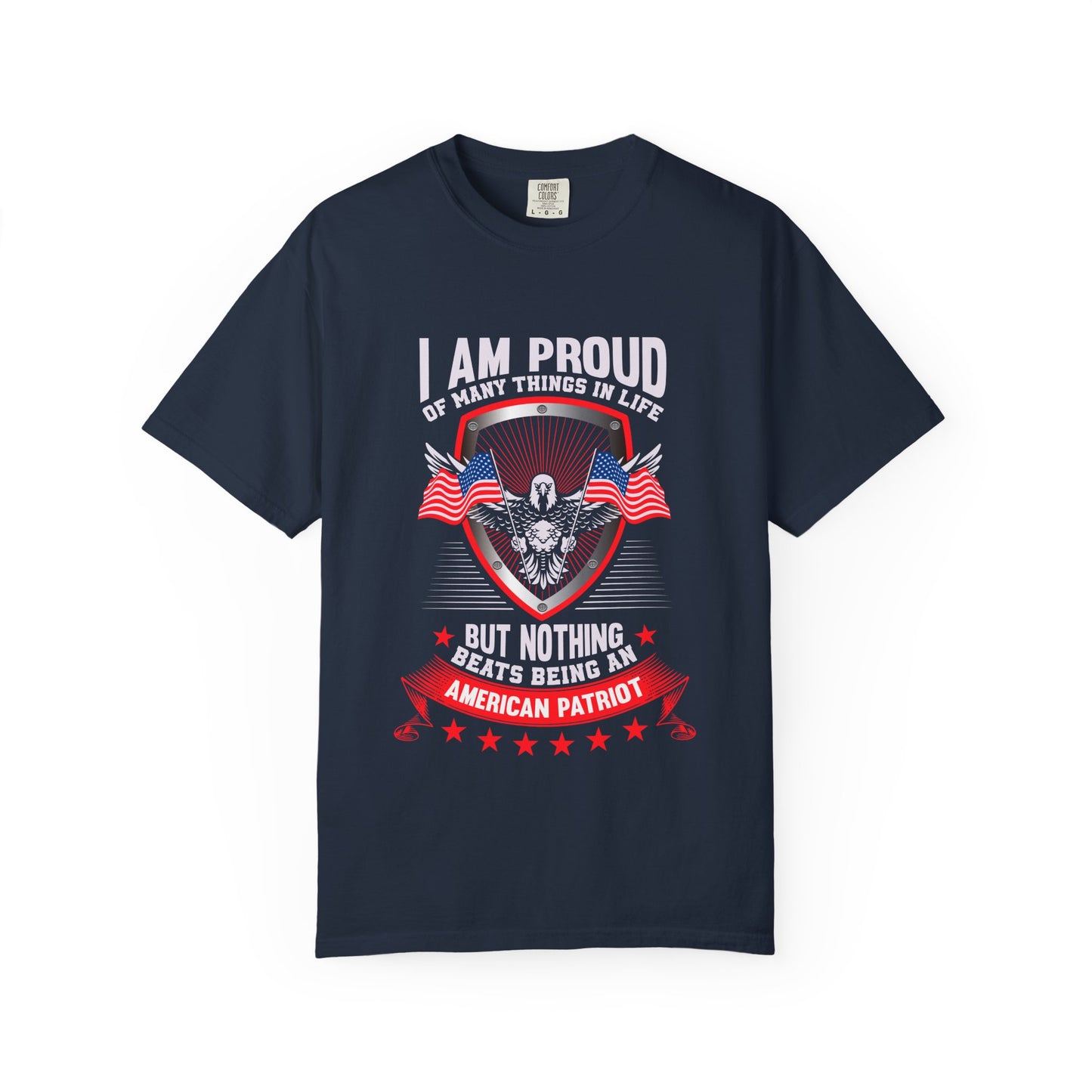 Patriotic Unisex T-Shirt - Proud American Tee, Gift for Patriots, Fourth of July Celebration, Independence Day, USA Pride