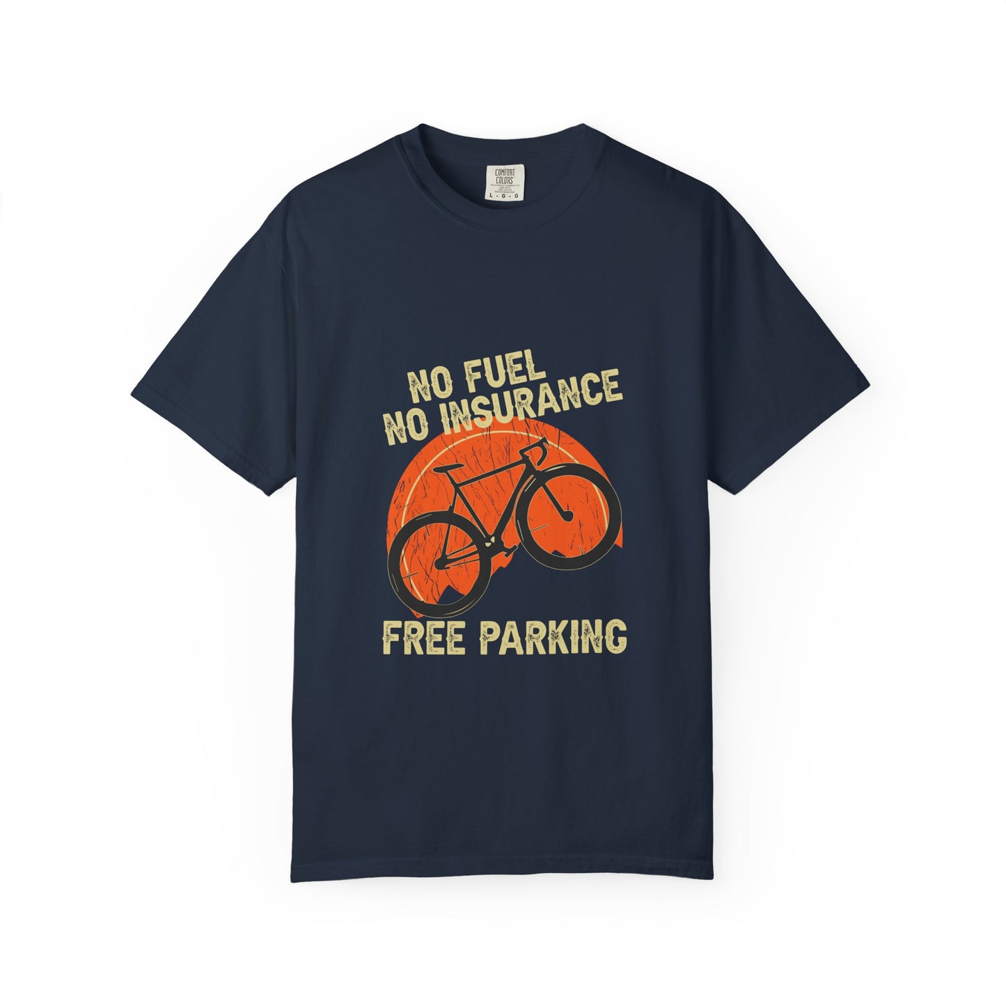 Bike Lover's Tee - Unisex Garment-Dyed T-shirt, Cycling Gift, Eco-Friendly Apparel, Casual Wear, Summer Fashion, Bike Enthusiast