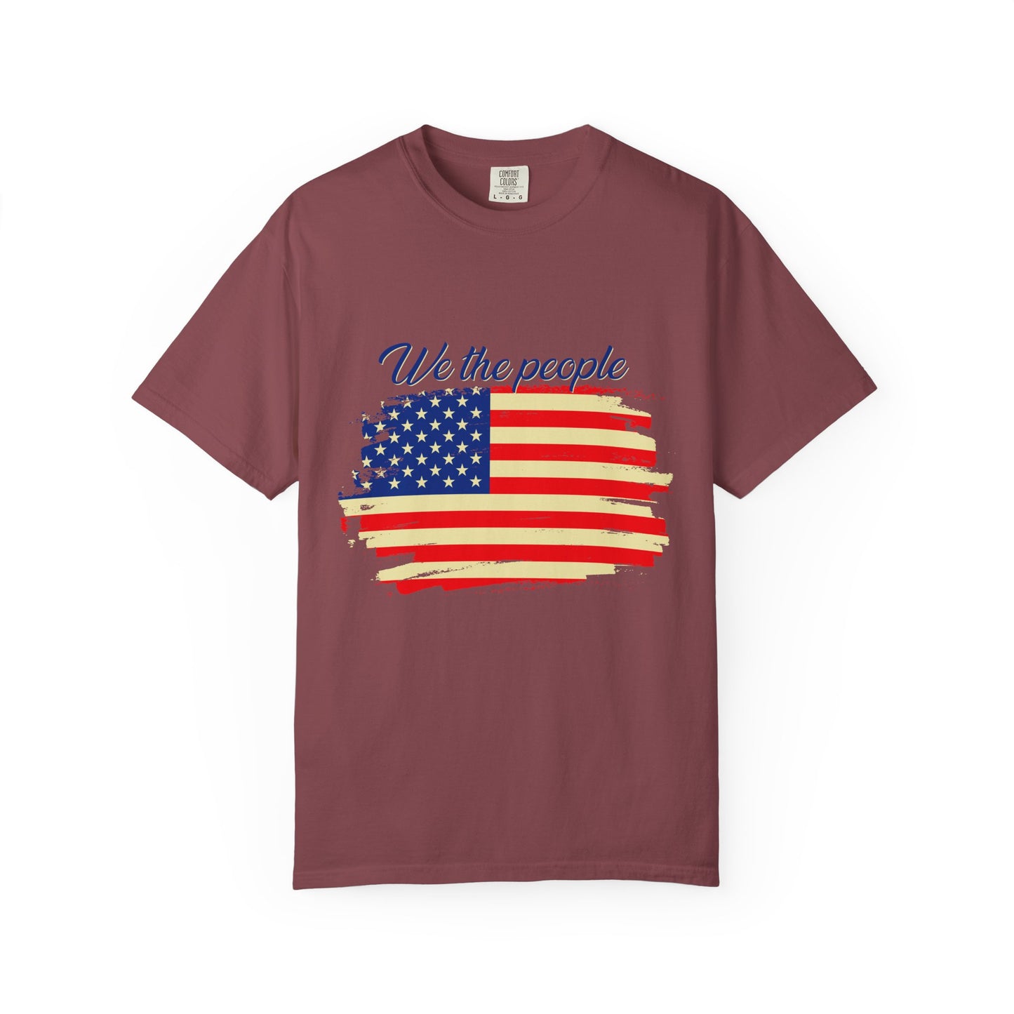 Patriotic Unisex T-shirt, We the People Shirt, American Flag Tee, Casual Everyday Wear, Gift for Independence Day