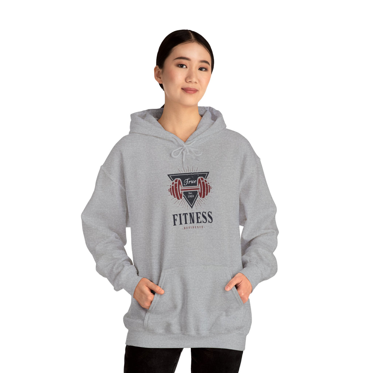 Vintage Fitness Heritage Hoodie - True Fitness Residence, Est 1953