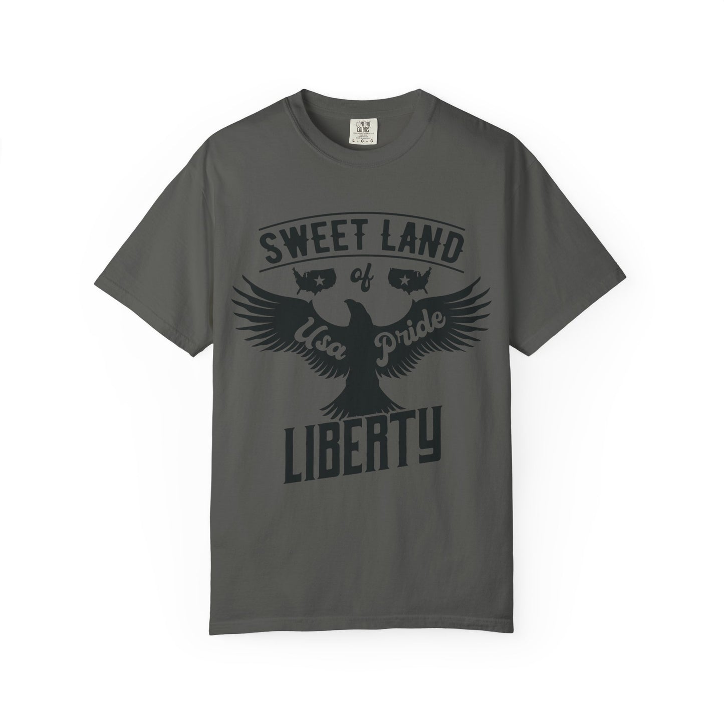 Sweet Land of Liberty Shirt – USA Pride Eagle Graphic Tee for True Patriots