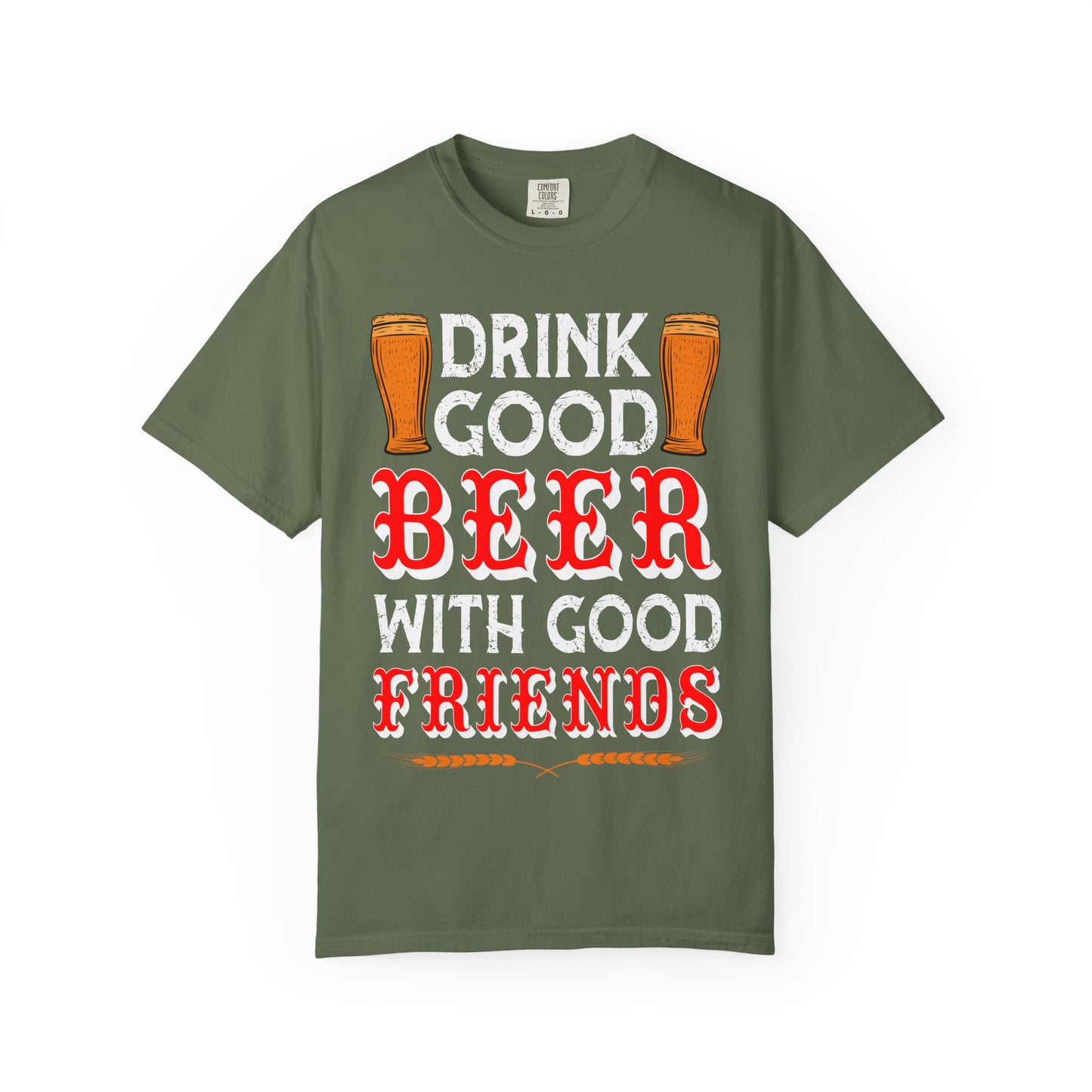 "Don’t Listen to Me or You’ll End Up Drunk" Funny Beer T-Shirt 🍻😂