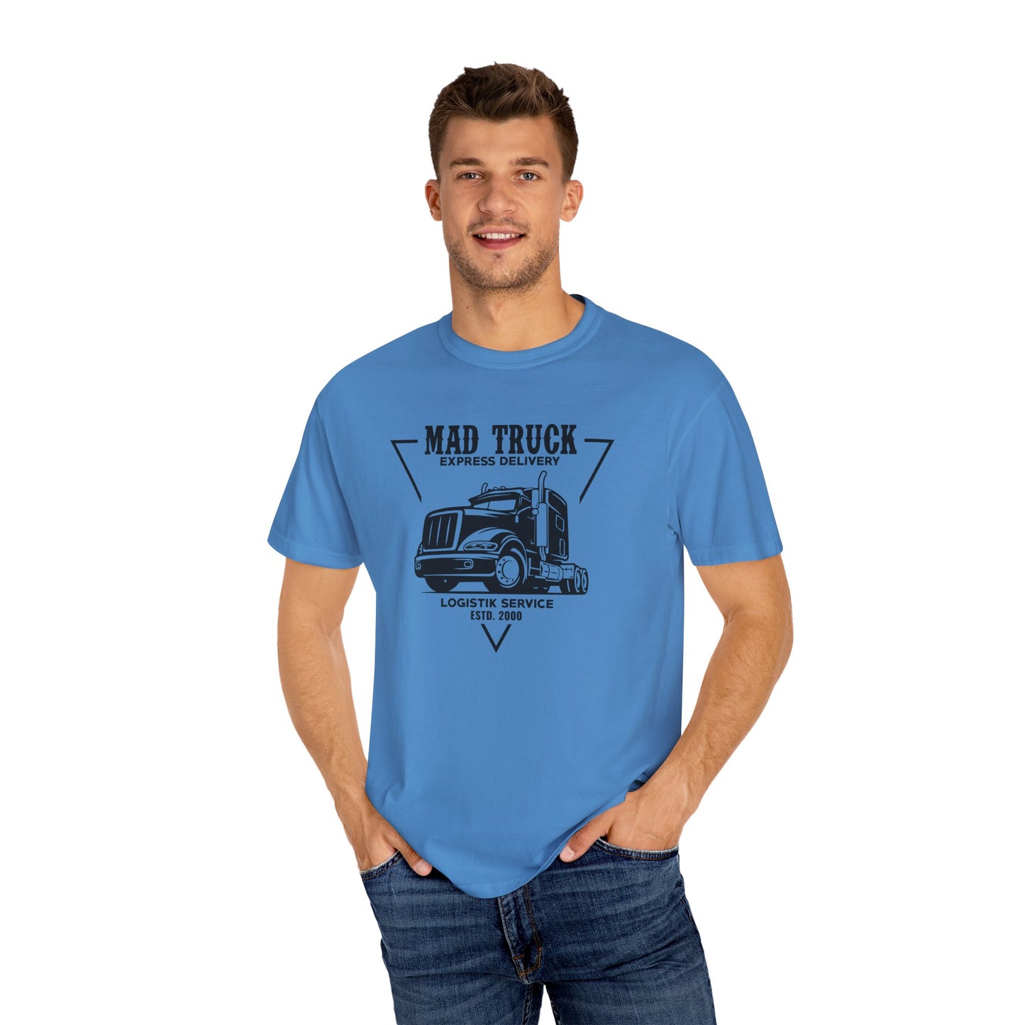 Vintage Truck Delivery T-Shirt, Casual Unisex Tee, Gifts for Truckers, Father’s Day, Road Trip Apparel, Express Delivery Design