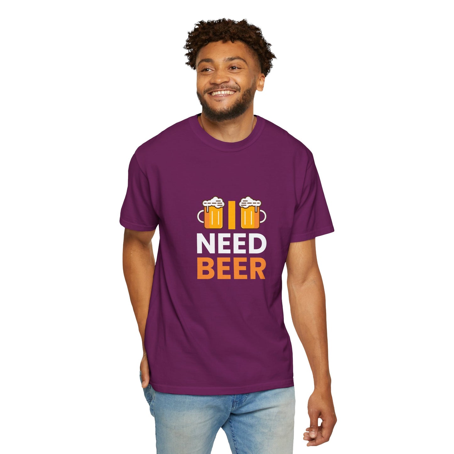 I NEED BEER T-Shirt – Bold & Funny Beer Lover Tee