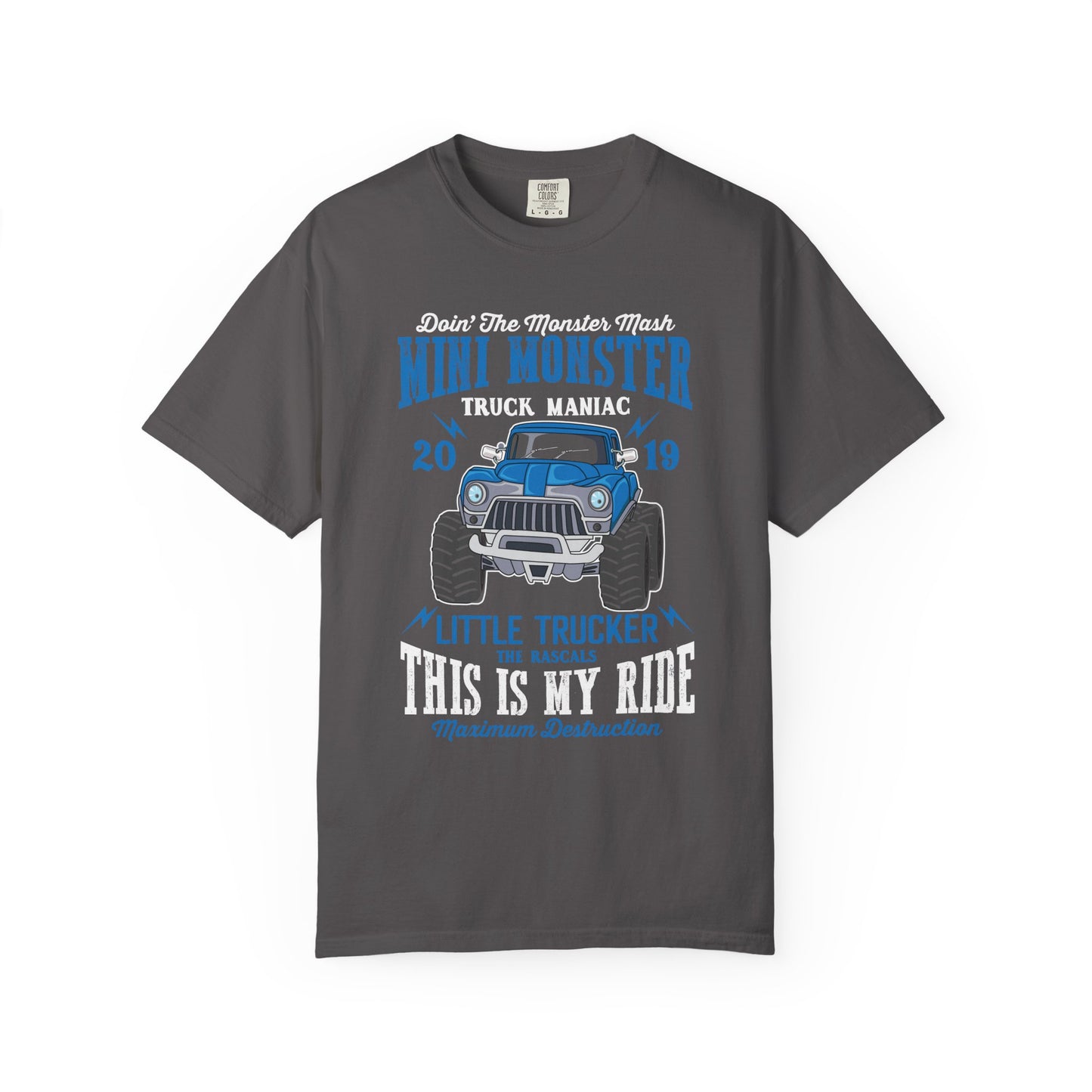 Monster Truck Lover T-Shirt, Gift for Truck Enthusiasts, Unisex Graphic Tee, Kids & Adults, Perfect for Birthdays & Celebrations