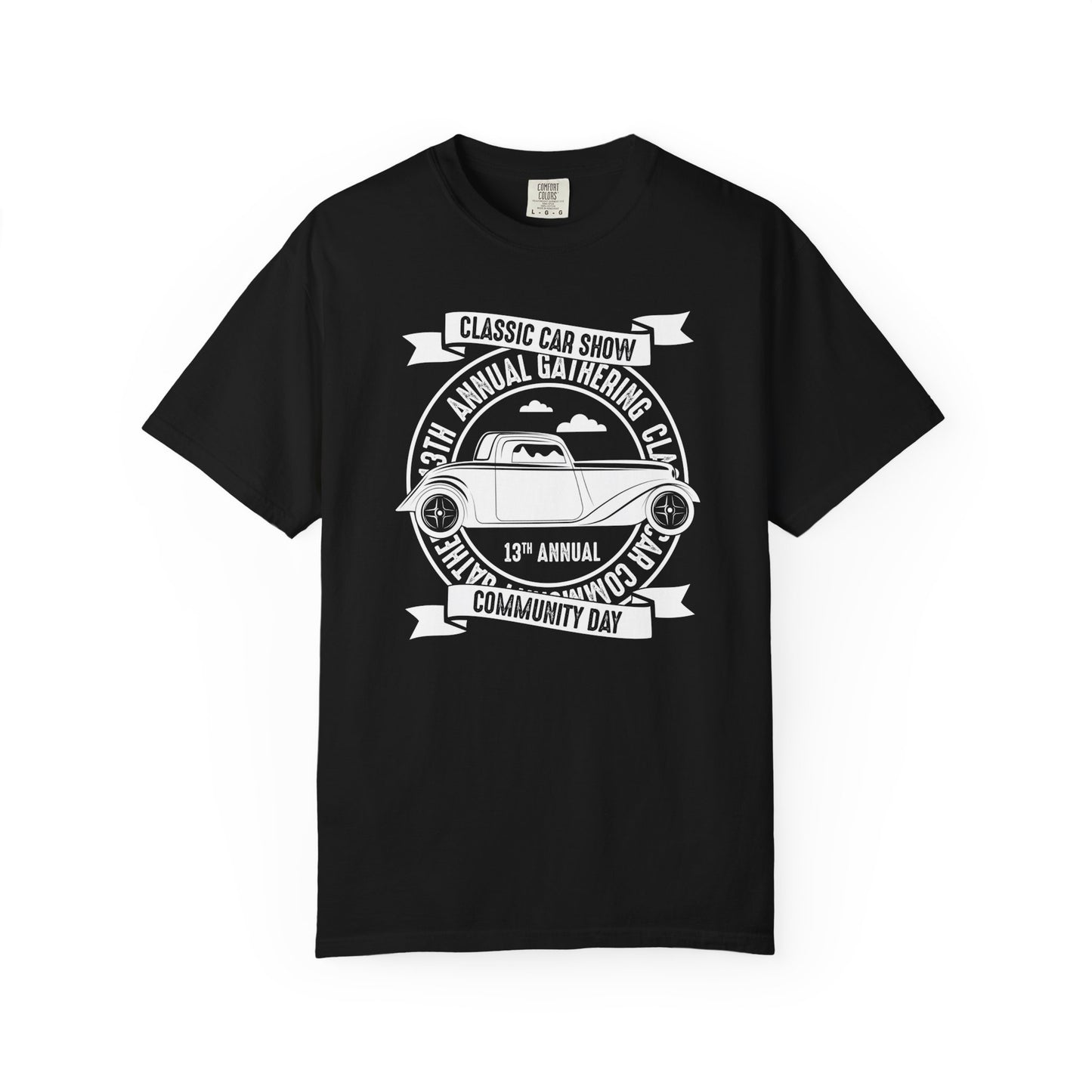 Classic Car Show T-Shirt, Vintage Auto Tee, Car Enthusiast Gift, Community Event Apparel, Father's Day Gift, Unisex Car Show Shirt