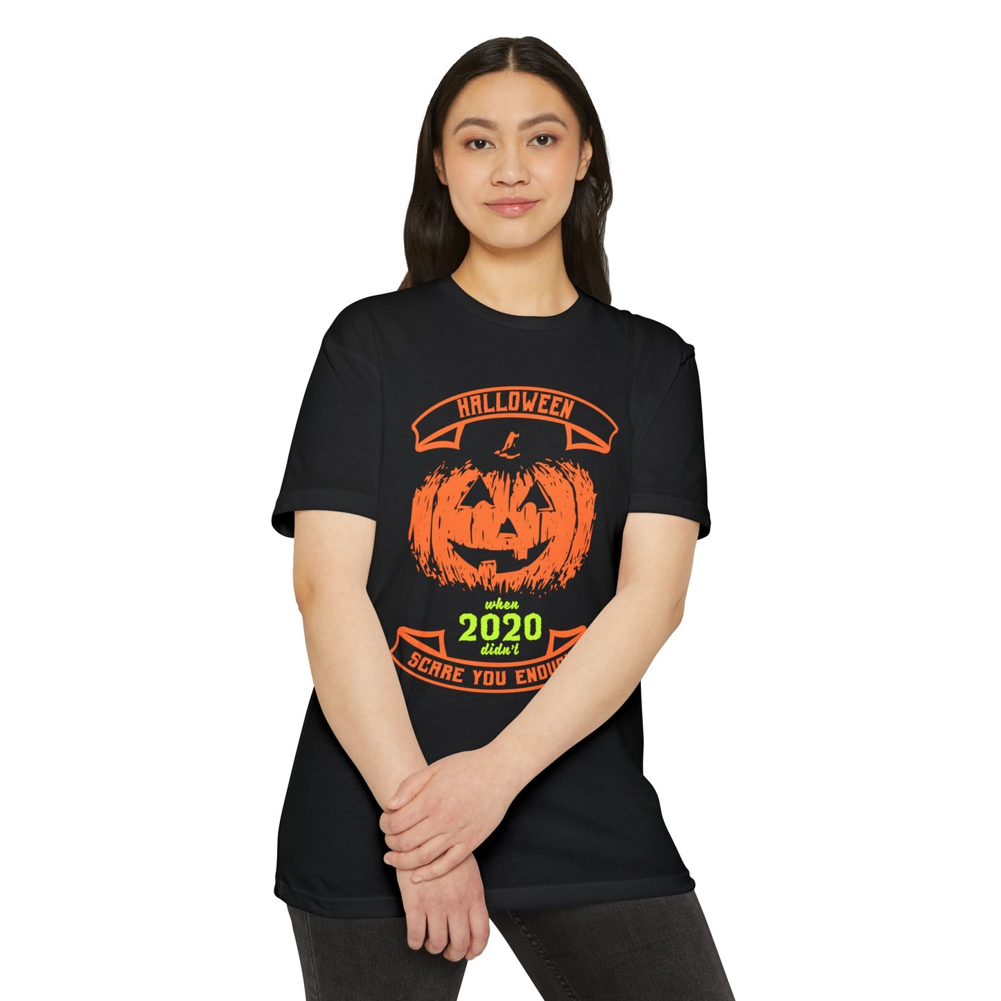 ππ»π§ββοΈπΈοΈπ·οΈπ¬π§ββοΈππ¦ Halloween 2020 Scare You Enough T-Shirt β Funny Pumpkin Pandemic Horror Tee