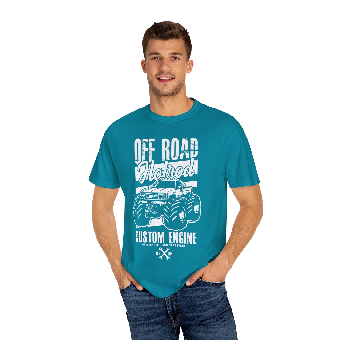 Off Road Hatrod T-Shirt, Custom Engine Tee, Gift for Car Lovers, Outdoor Adventure Shirt, Unisex T-Shirt for Enthusiasts