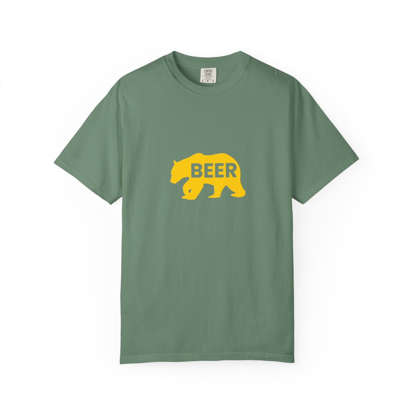 Beer Bear T-Shirt – Minimal Bold Statement