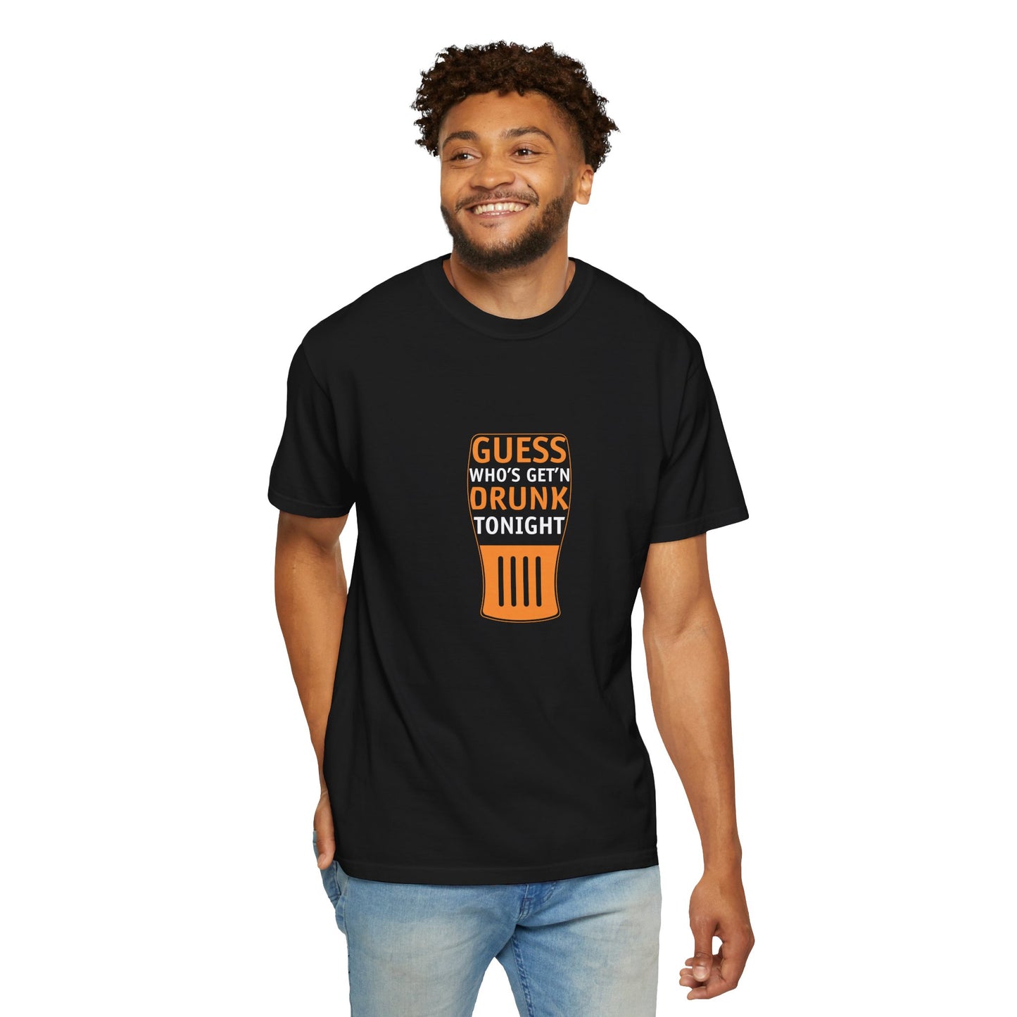 Guess Who’s Get’n Drunk Tonight – Funny Beer Lover T-Shirt for Party Animals & Bar Crawlers