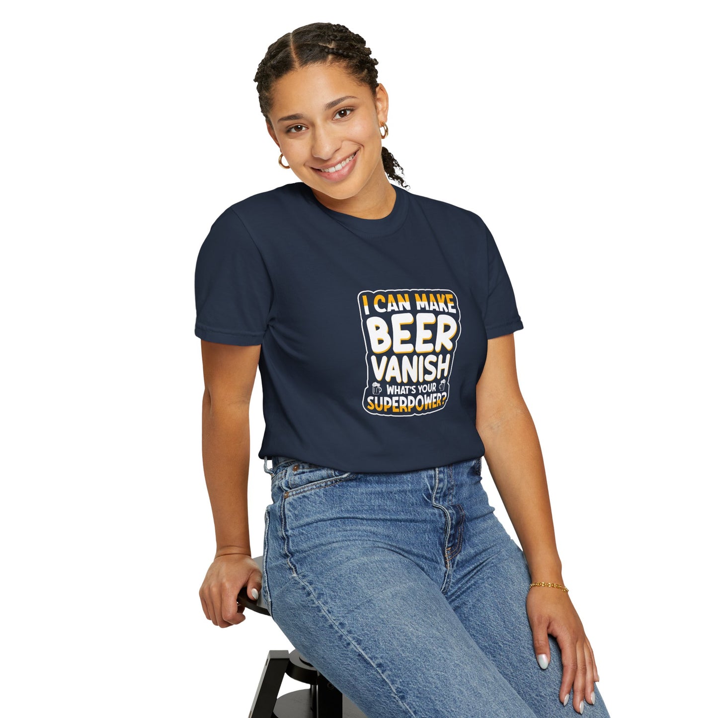 Beer Vanish Superpower T-Shirt – Funny Drinking Tee