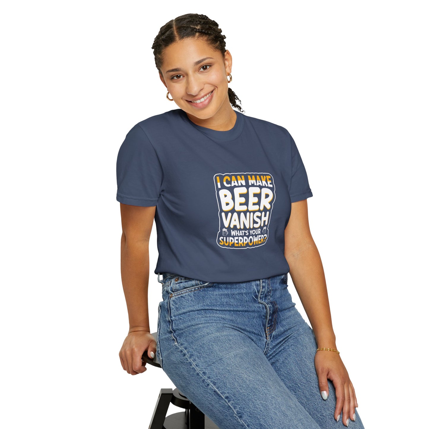 Beer Vanish Superpower T-Shirt – Funny Drinking Tee