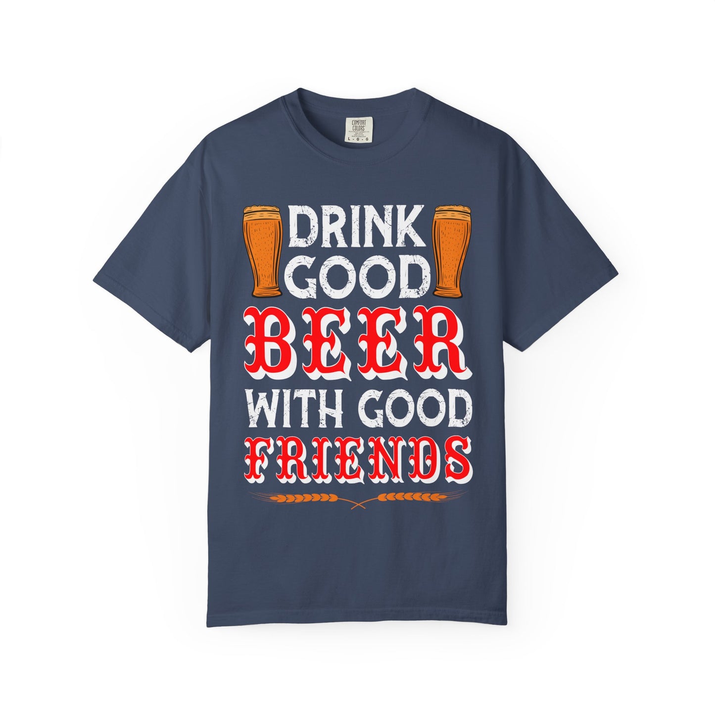 "Don’t Listen to Me or You’ll End Up Drunk" Funny Beer T-Shirt 🍻😂