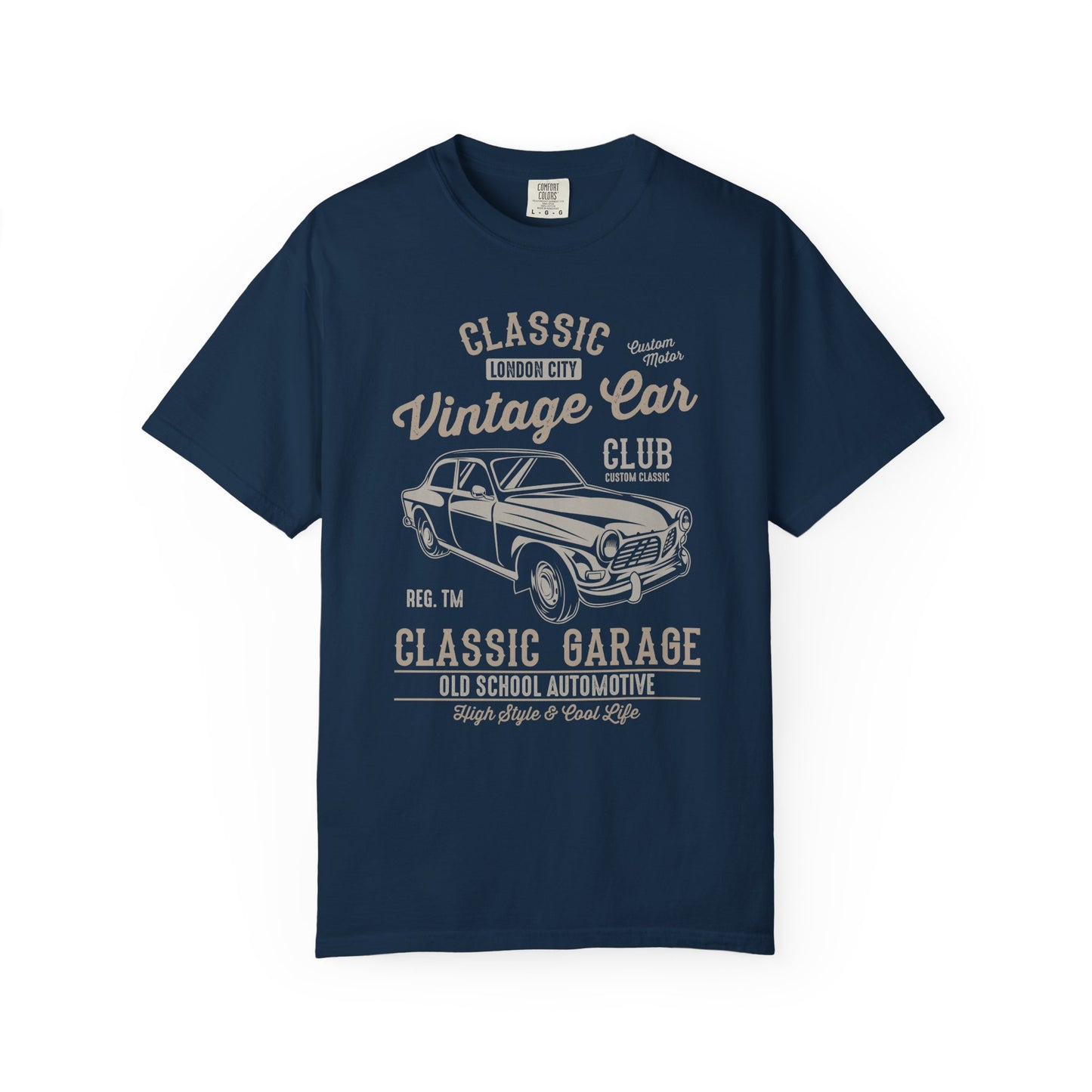 Classic Vintage Car Club T-shirt, Unisex Retro Car Tee, Automotive Gift, Car Lover Apparel, Unique Garage Shirt