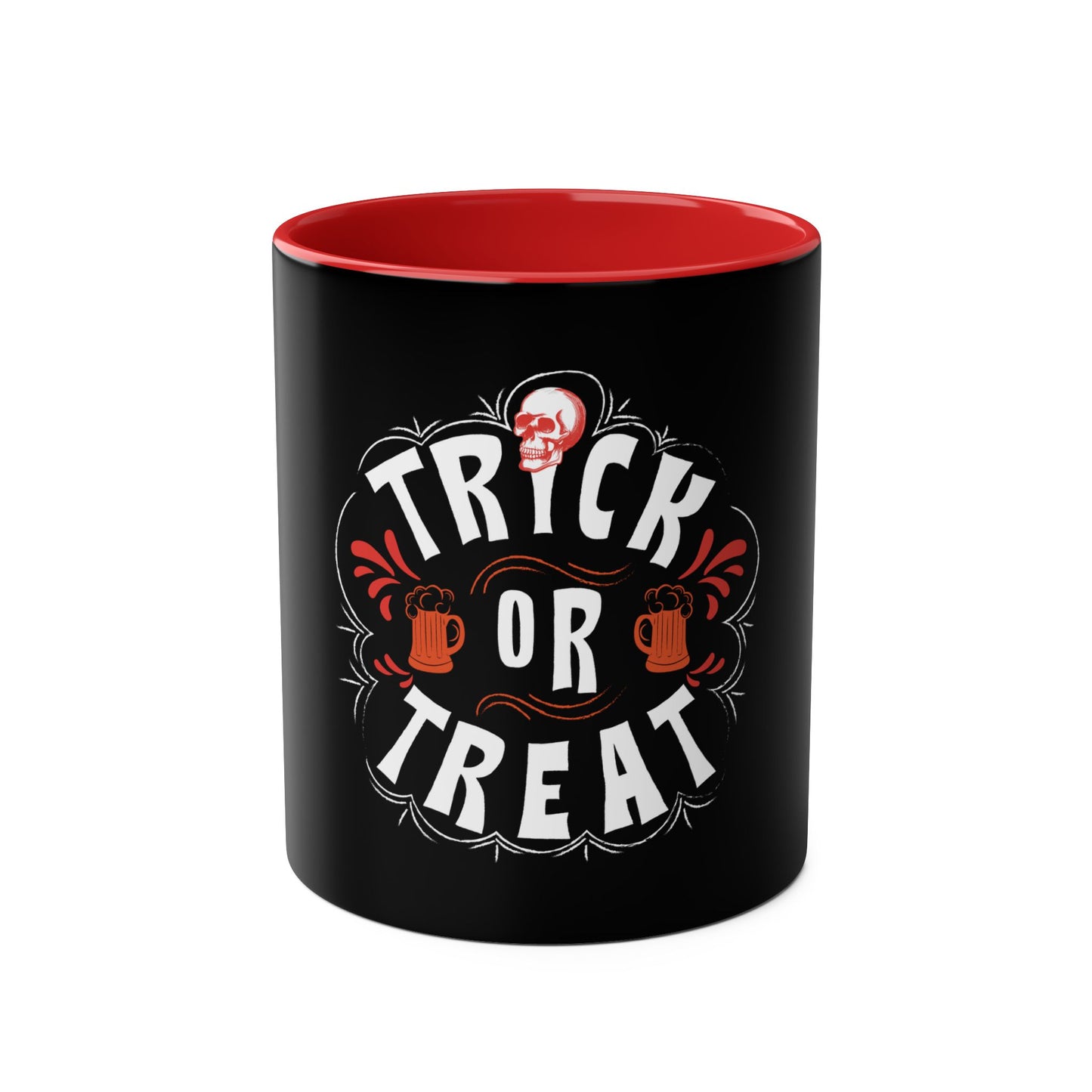☠️ Trick or Treat Skull & Pints Mug