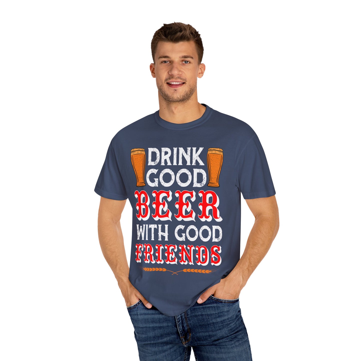 "Don’t Listen to Me or You’ll End Up Drunk" Funny Beer T-Shirt 🍻😂