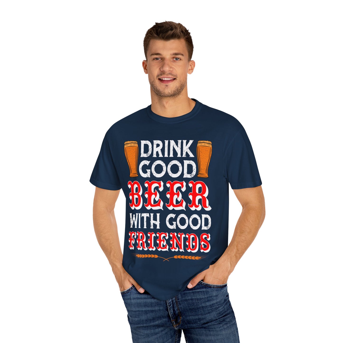 "Don’t Listen to Me or You’ll End Up Drunk" Funny Beer T-Shirt 🍻😂