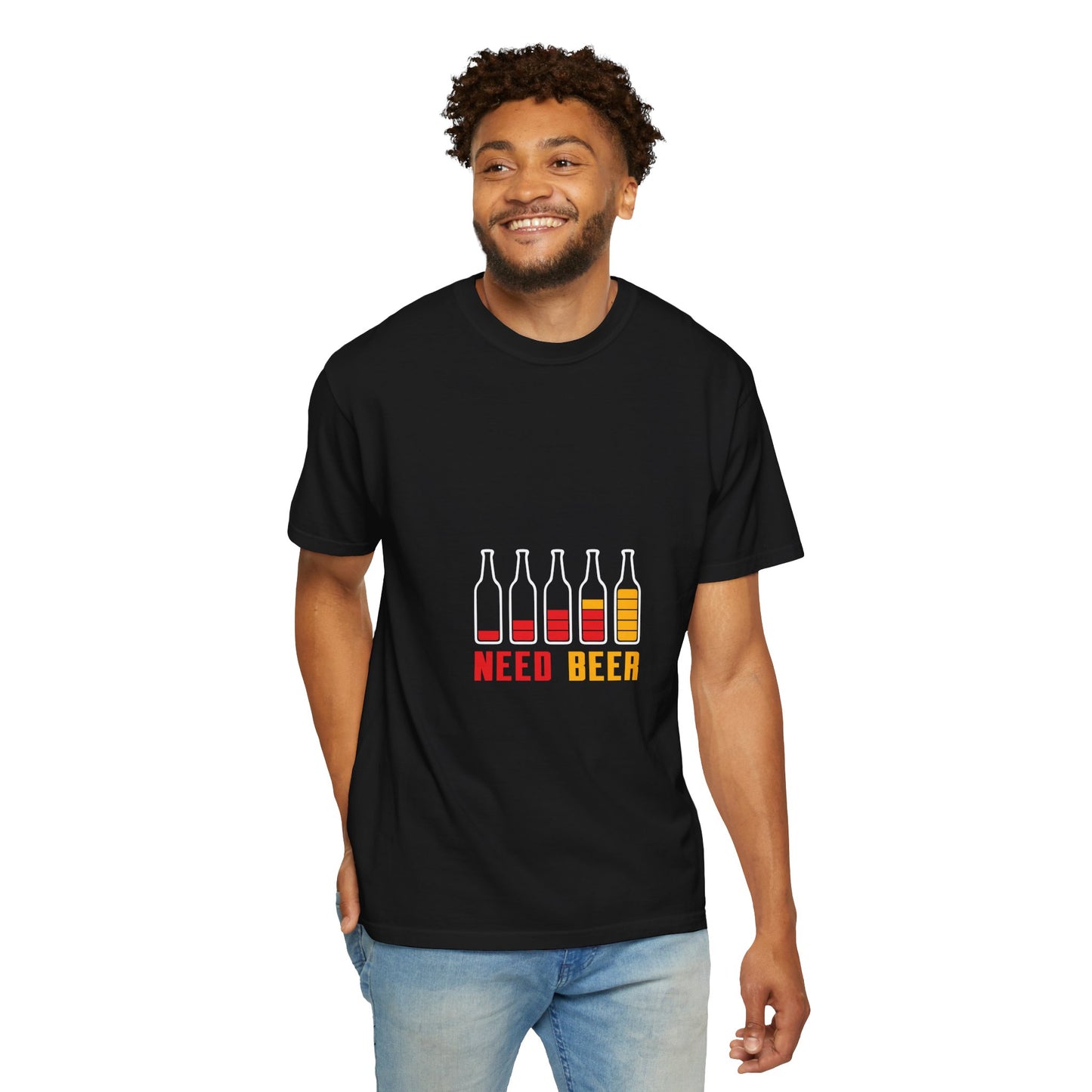 Low Battery Beer T-Shirt – Need Beer Now!