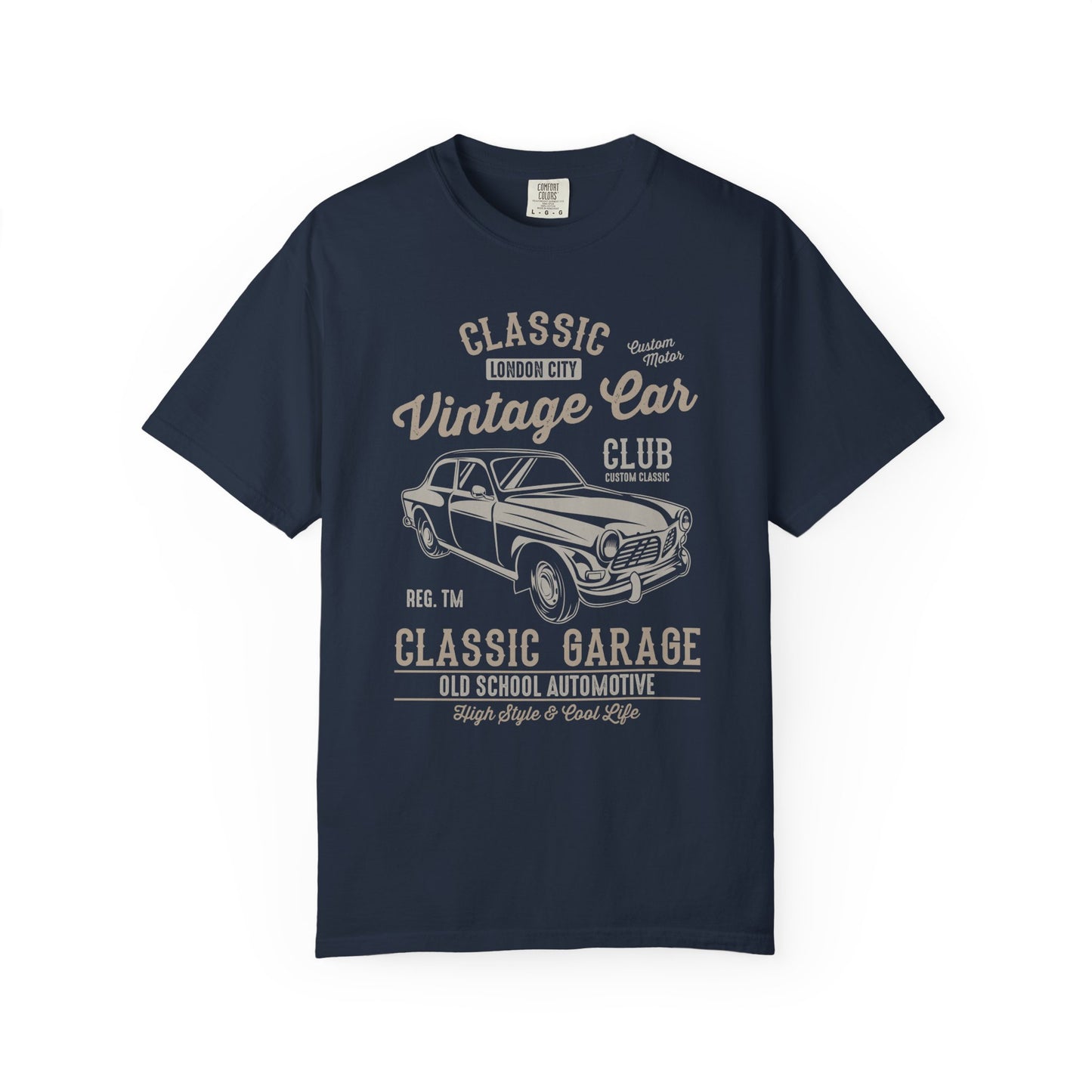 Classic Vintage Car Club T-shirt, Unisex Retro Car Tee, Automotive Gift, Car Lover Apparel, Unique Garage Shirt